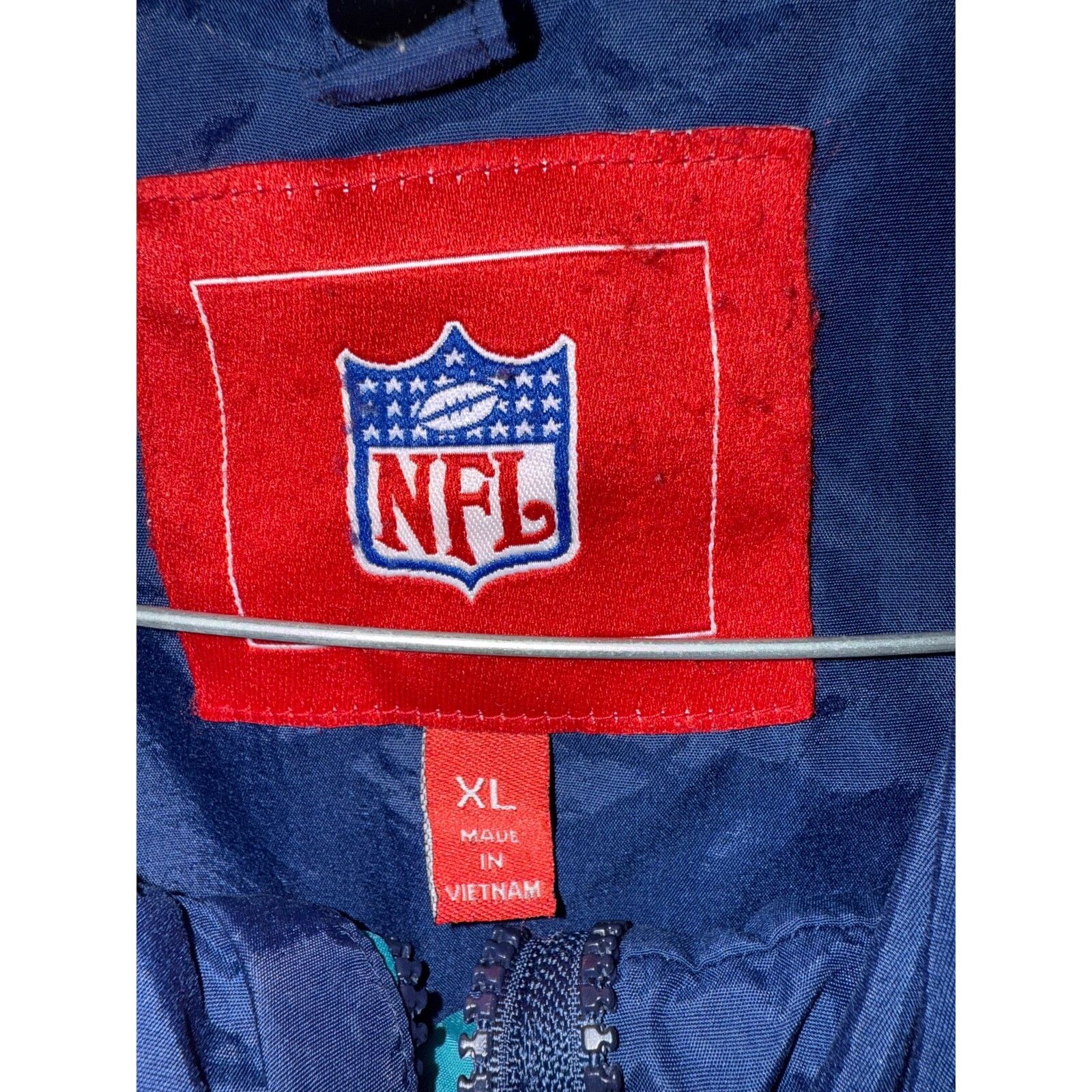 NFL Vintage Miami Dolphins Zip-Up Jacket Size US XL / EU 56 / 4 - 3 Thumbnail