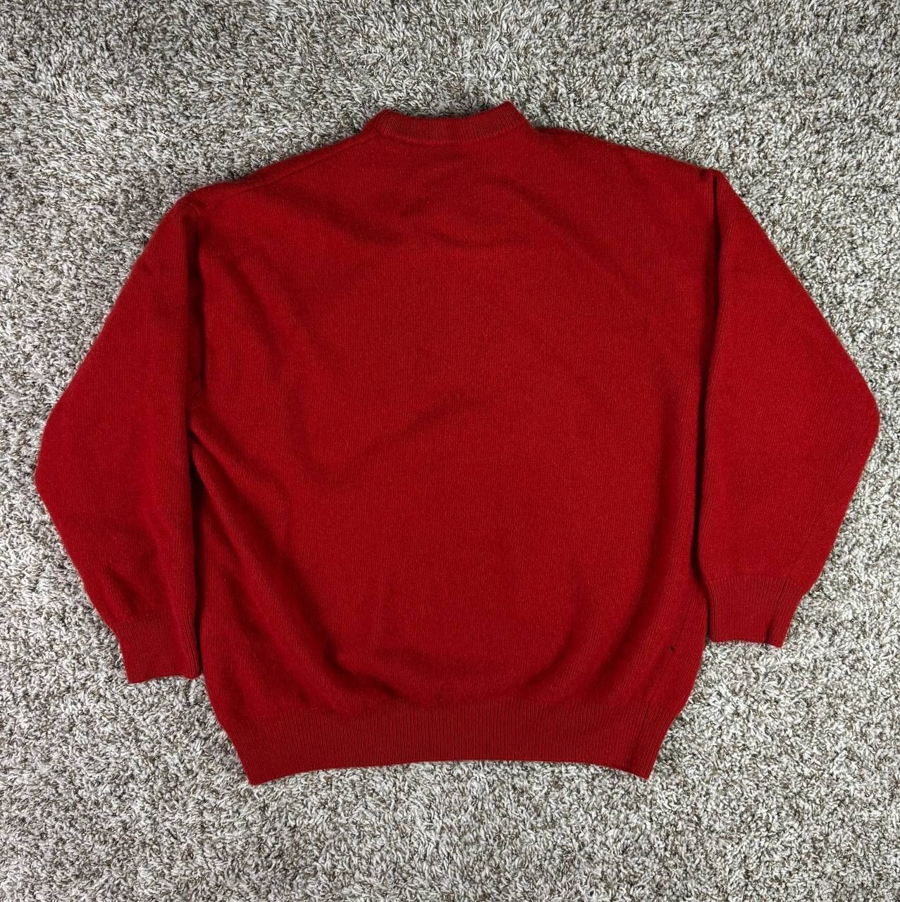 Balenciaga Balenciaga Club Logo Crewneck Sweater in Cashmere & Wool Size US S / EU 44-46 / 1 - 13 Thumbnail
