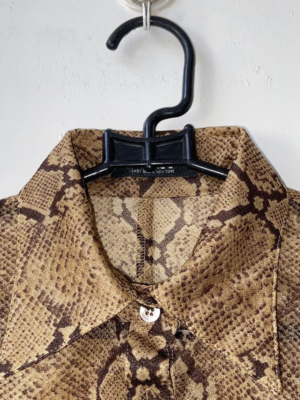 Designer × Japanese Brand Last Scene New York Snake Mesh Shirt Size S / US 4 / IT 40 - 5 Thumbnail