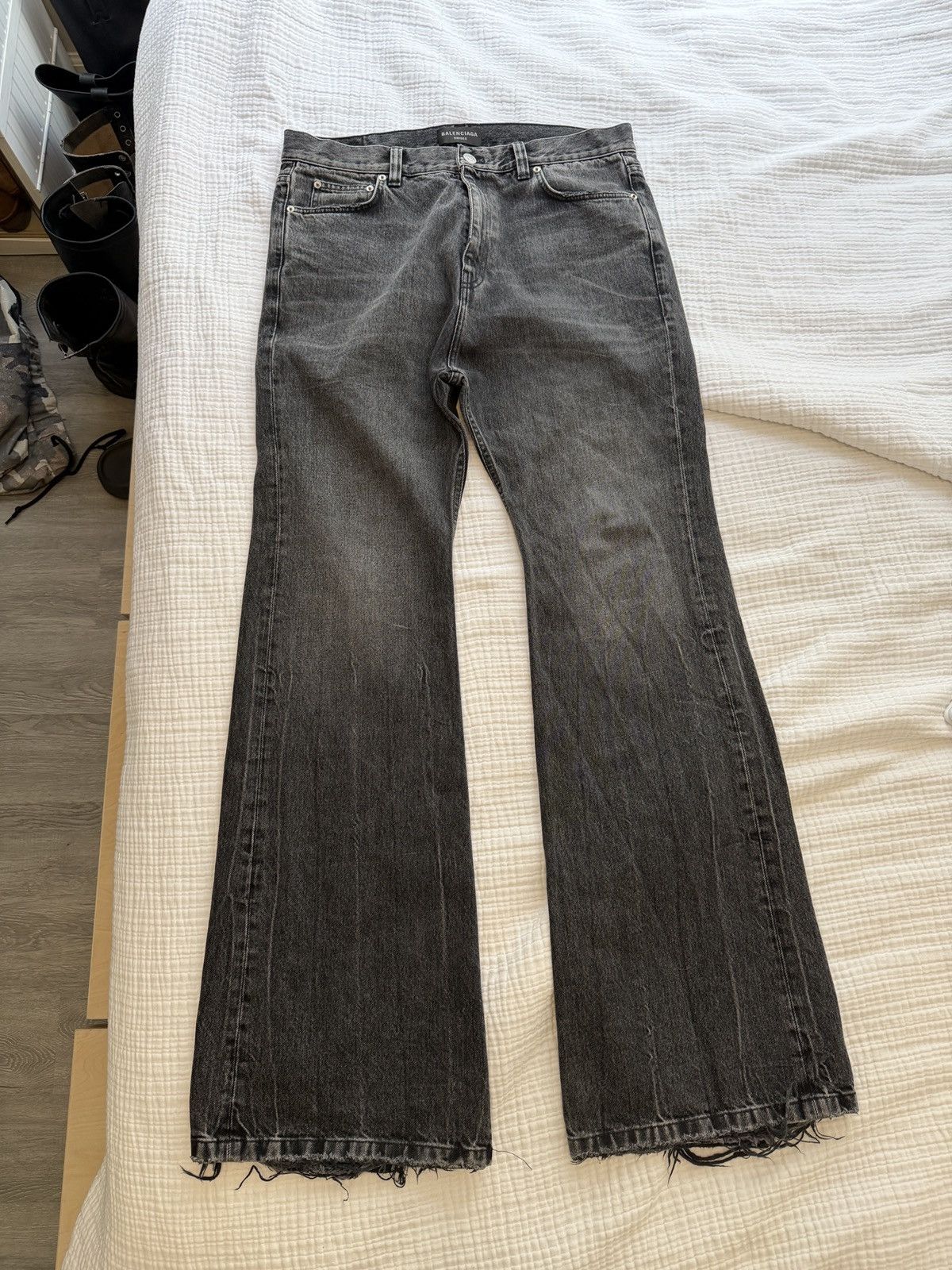 Balenciaga Lost Tape Flared Jeans