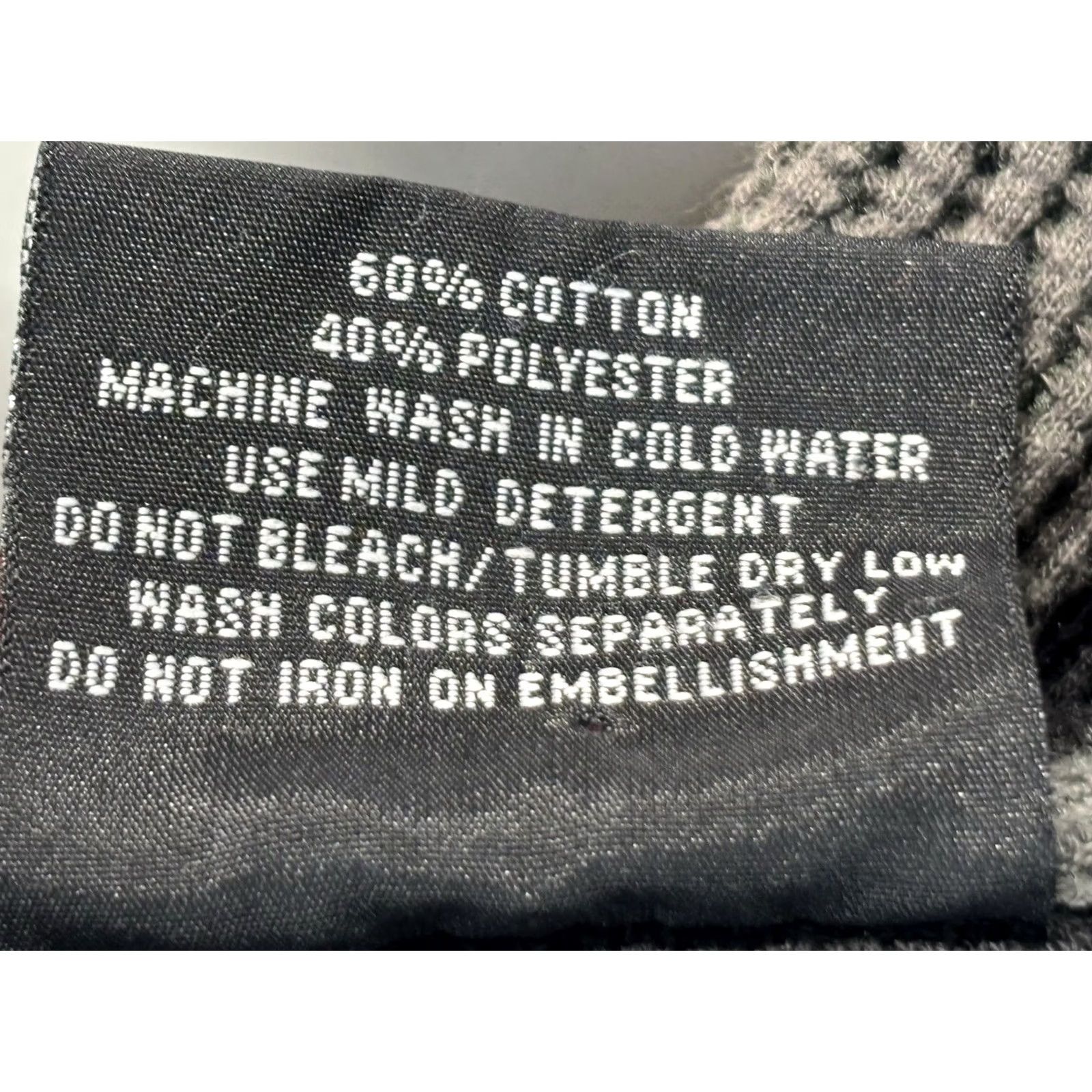 Southpole VINTAGE South Pole Hoodie Sweatshirt L Black Grey Thermal Full Zip Waffle Men’s Hip Hop Grunge Y2K Skater Size US L / EU 52-54 / 3 - 8 Thumbnail