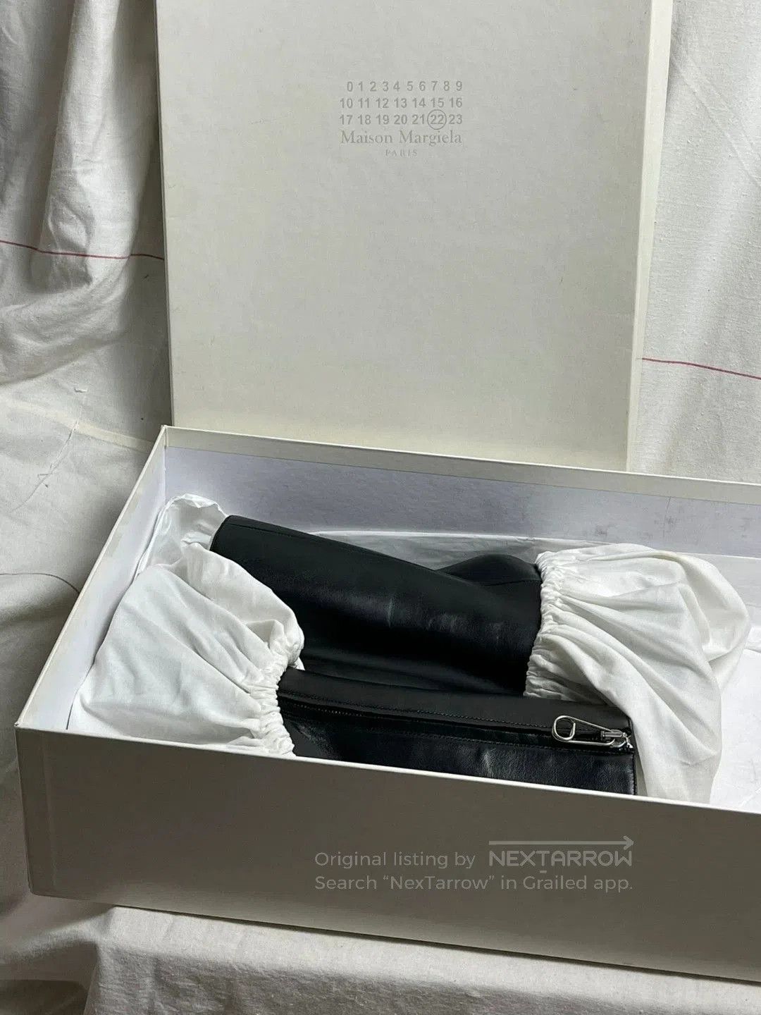 Maison Margiela Maison Margiela Black Heeled Leather Boots. Size US 5 / IT 35 - 7 Thumbnail