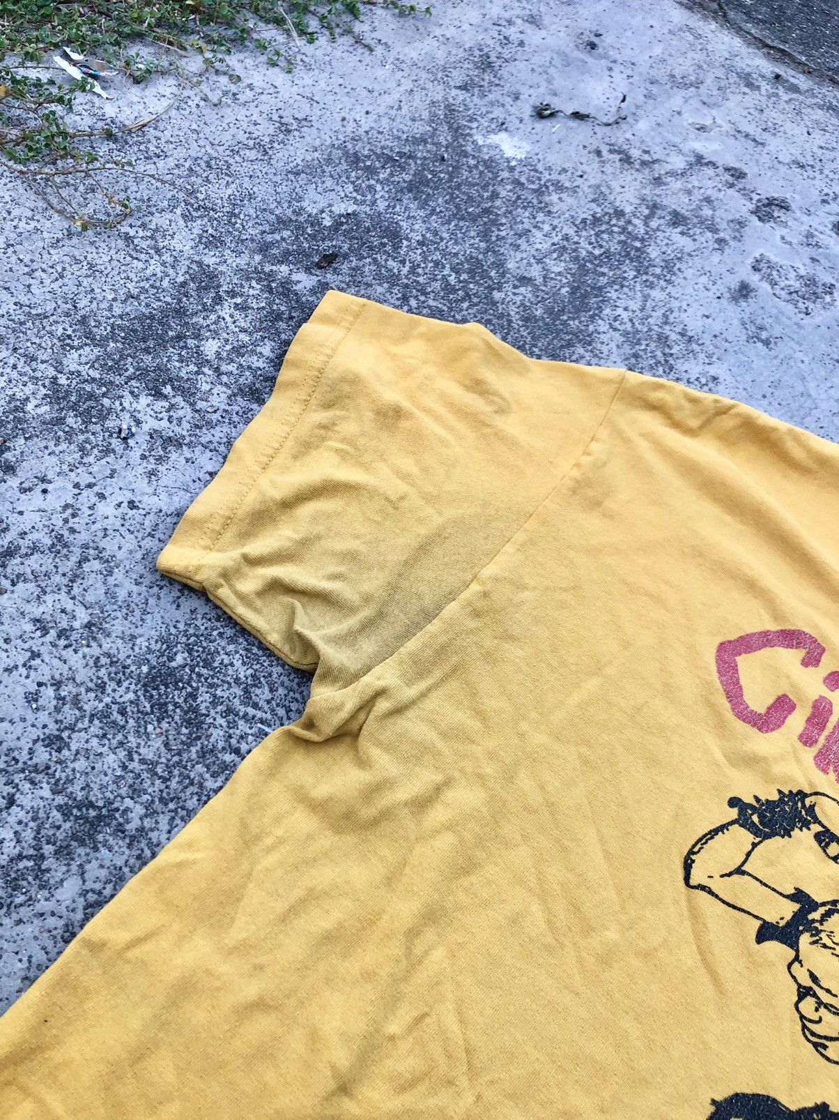Band Tees CIRCLE JERKS FADED YELLOW BAND TEES Size US XL / EU 56 / 4 - 6 Thumbnail