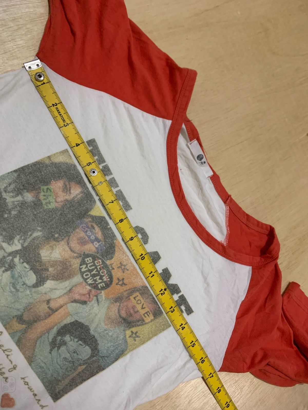 Hysteric Glamour × Japanese Brand The Game Photo tee Longslevee Size US M / EU 48-50 / 2 - 5 Thumbnail