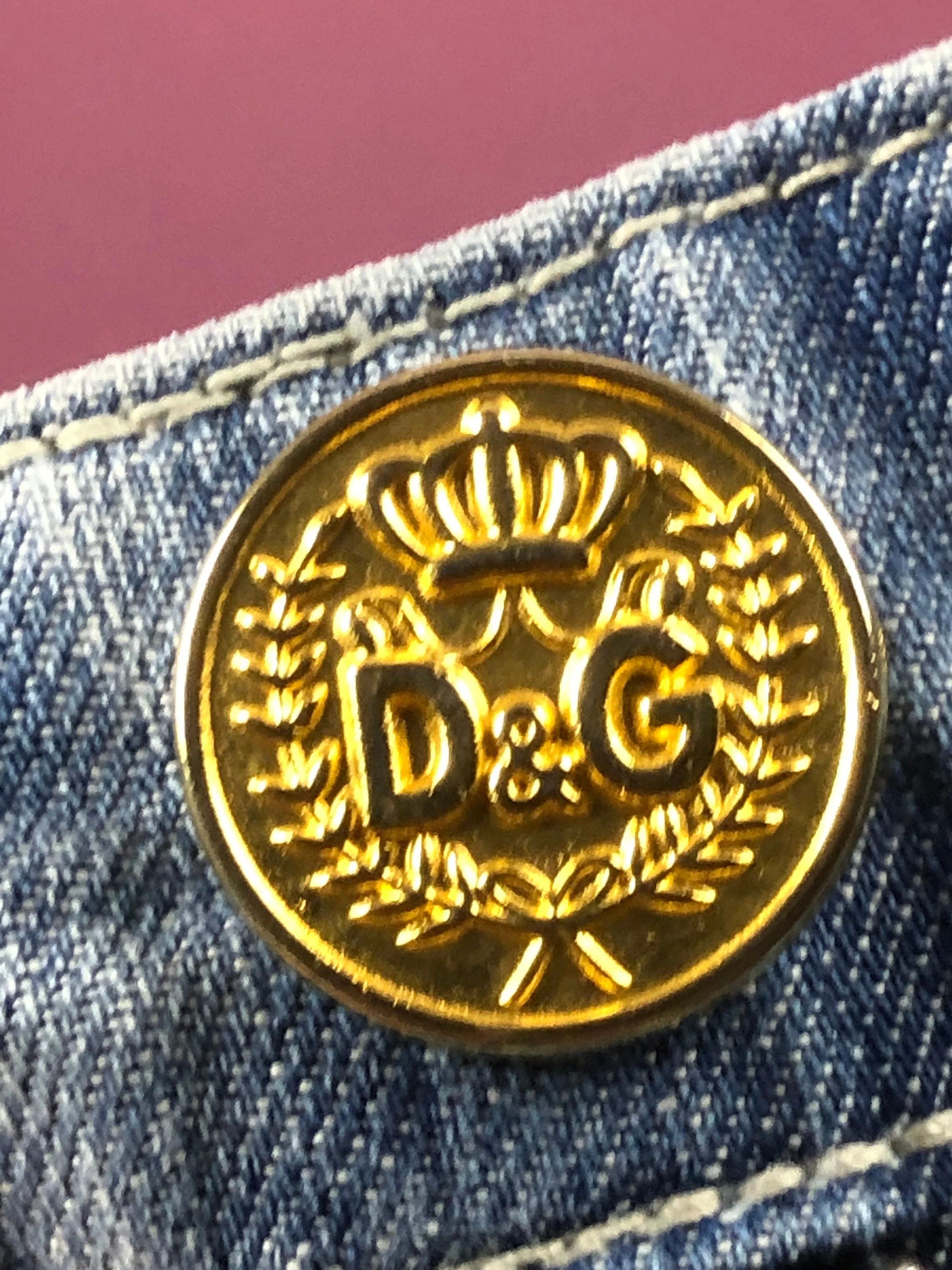 Dolce & Gabbana Dolce & Gabbana Vintage Women's Jeans - 27 Size 27" / US 4 / IT 40 - 6 Thumbnail