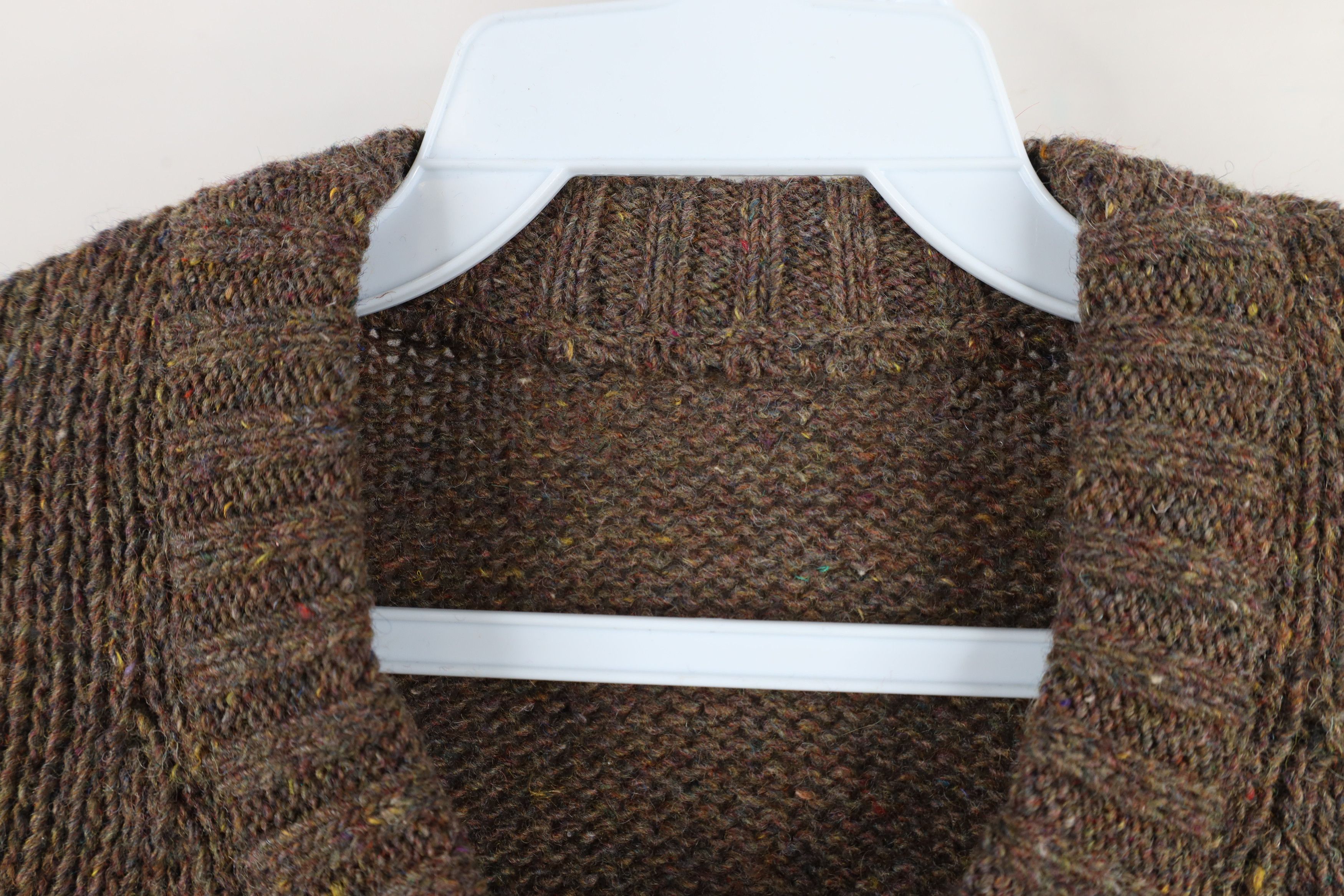 Vintage Vintage 90s Streetwear Rainbow Fleck Wool Blend Knit Sweater Size US S / EU 44-46 / 1 - 5 Thumbnail