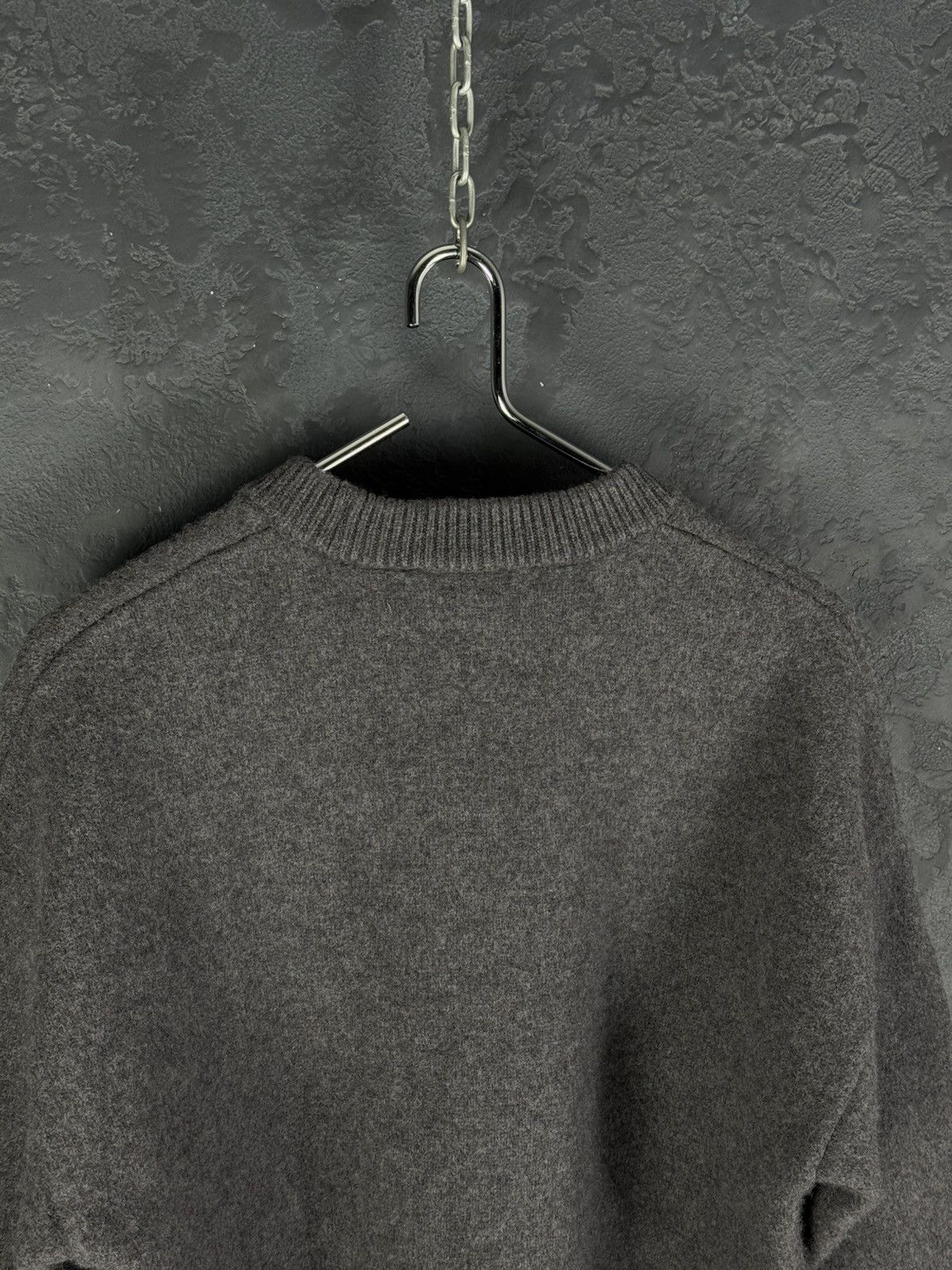 AMI AMI PARIS ADC Logo-Intarsia Virgin Wool Sweater Size US S / EU 44-46 / 1 - 12 Thumbnail
