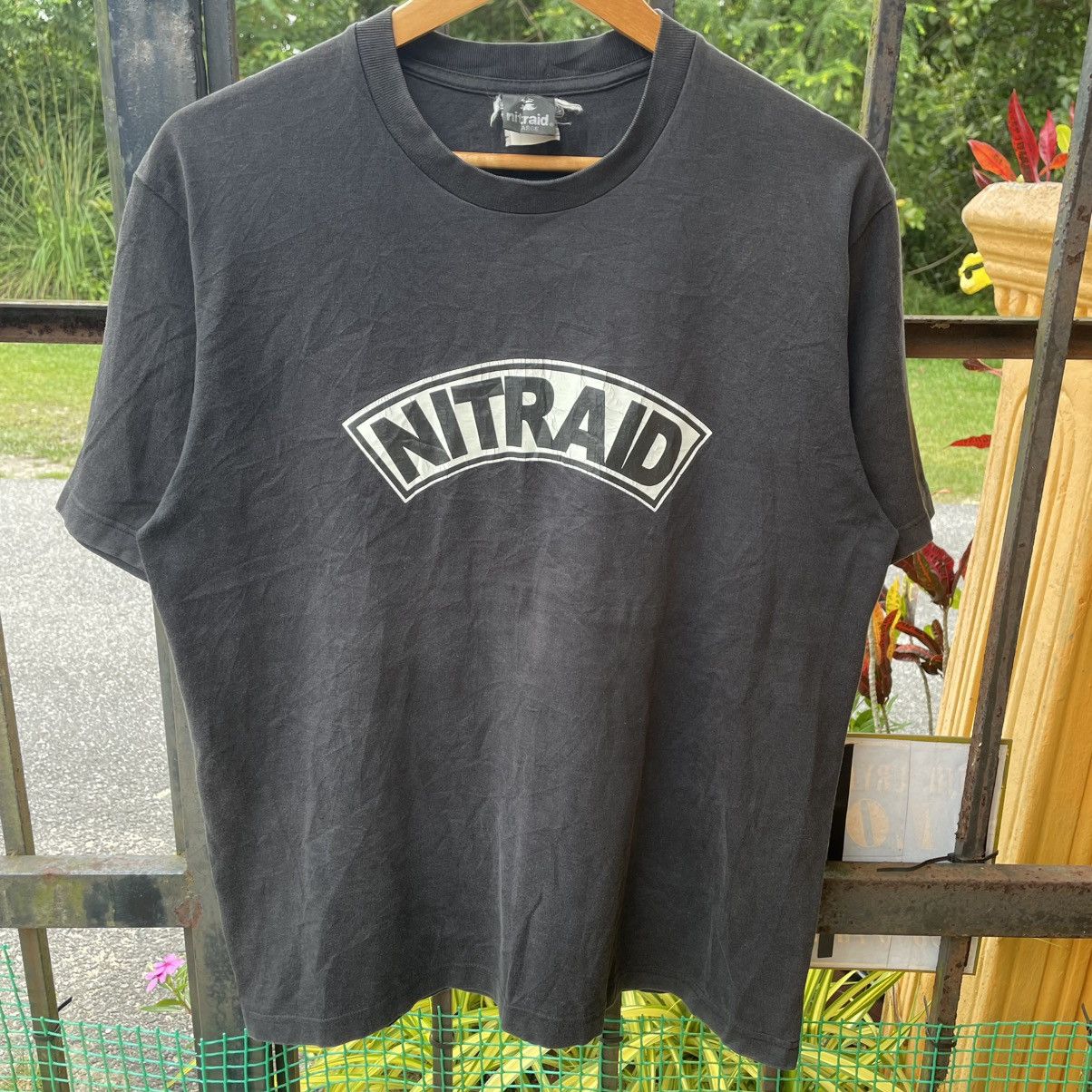 Nitraid 🔥🇯🇵Vintage Nitraid Big Spellout Babylon Skateboard Tee Size US L / EU 52-54 / 3 - 6 Thumbnail