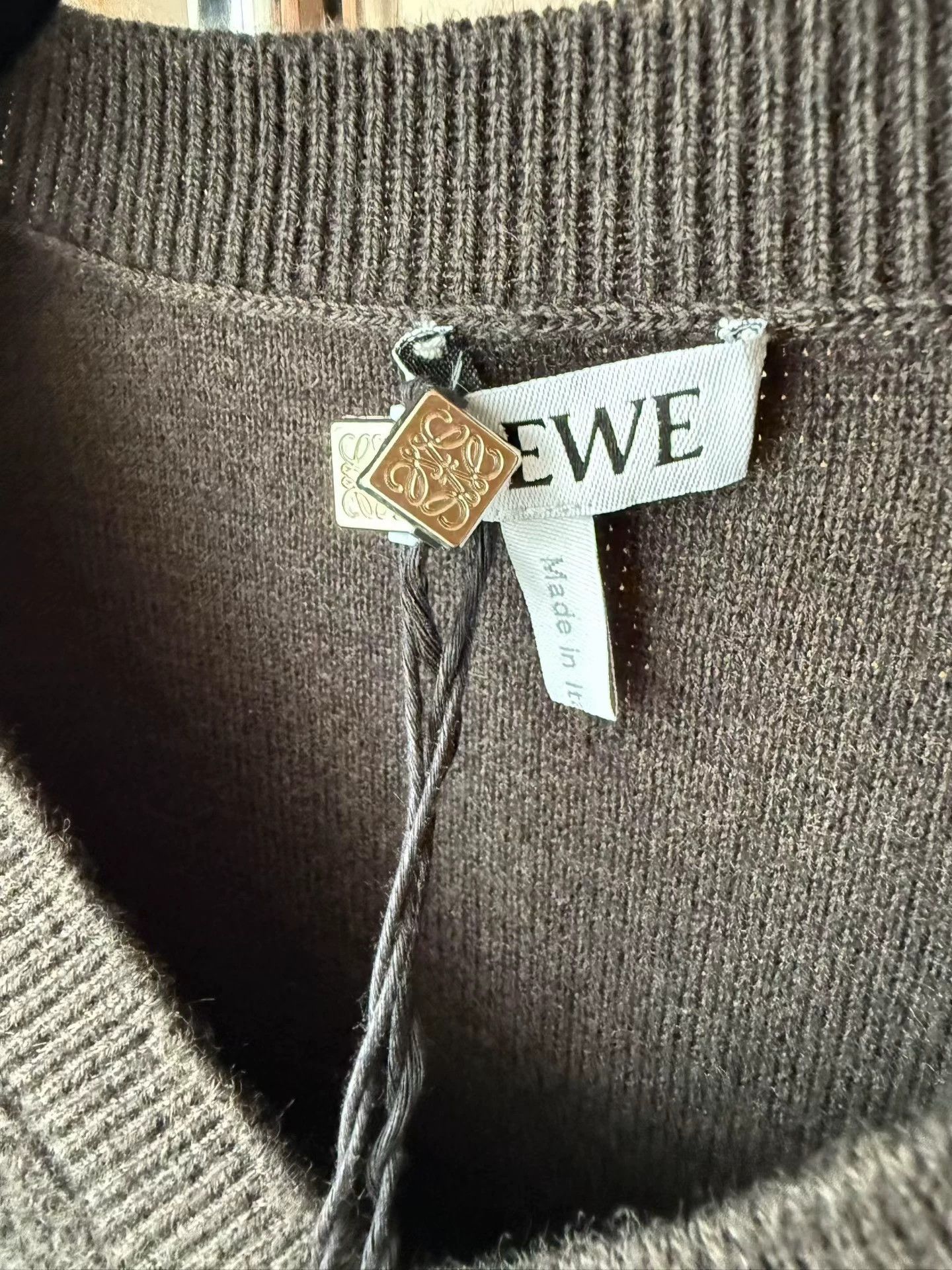 Loewe Loewe 26 Red Letter Embroidered Terry Knit Sweater S Size S / US 4 / IT 40 - 7 Thumbnail
