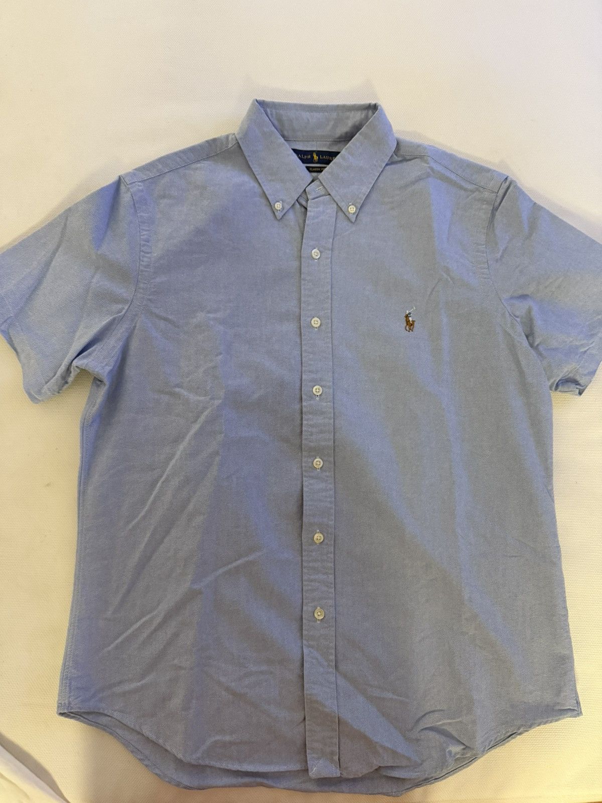 Polo Ralph Lauren POLO RALPH LAUREN BLUE OXFORD (M) Size US M / EU 48-50 / 2 - 1 Thumbnail