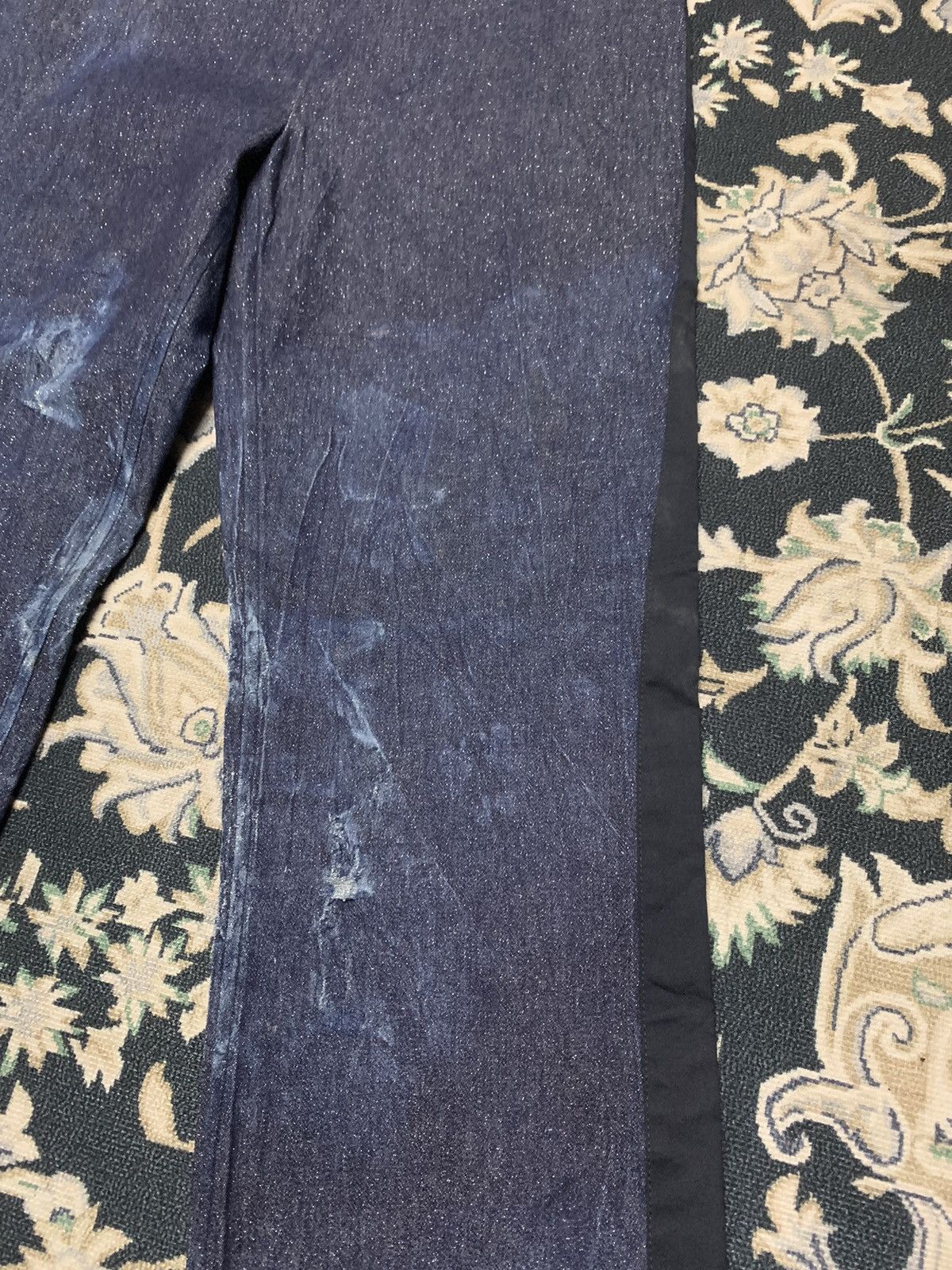 Chanel CHANEL DENIM SPARKIY BLUE Size 29" - 4 Thumbnail