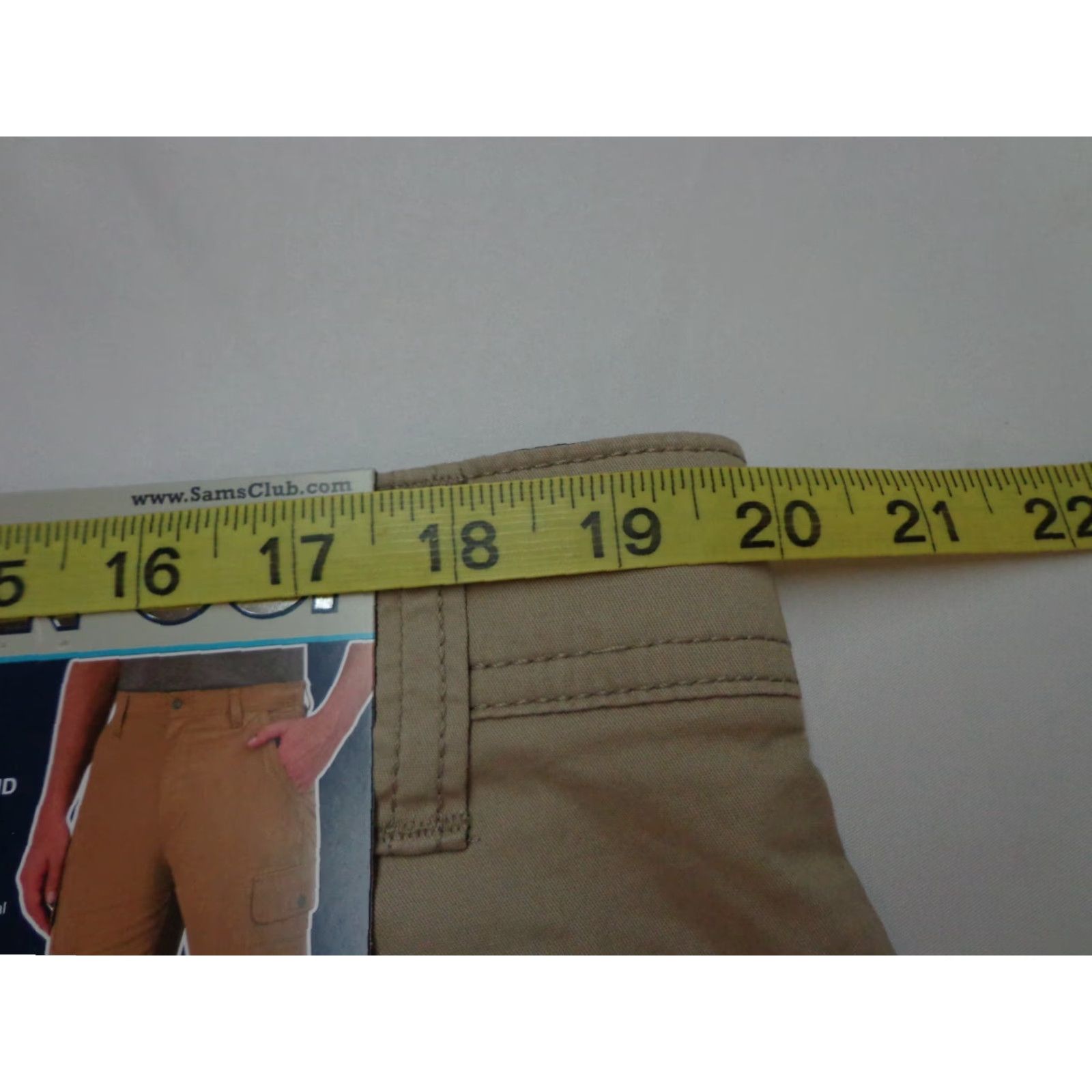 CO VINTAGE Iron Co Cargo Shorts Regular Fit Cotton Blend Stretch Beige Size 40 Mens Shorts Size US 40 / EU 56 - 6 Thumbnail
