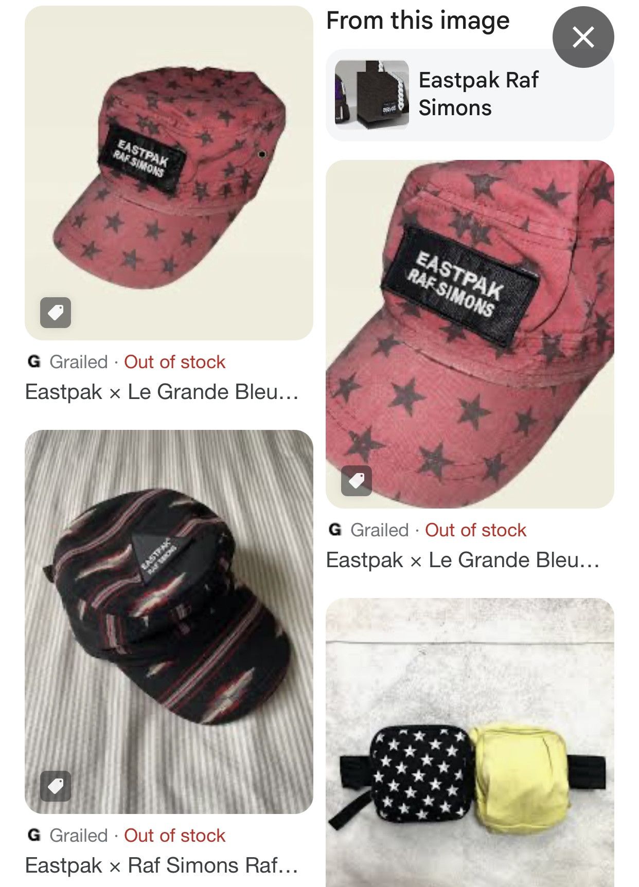 Eastpak × Raf Simons Raf Simons x Eastpak Cycling Hat Size ONE SIZE - 7 Thumbnail