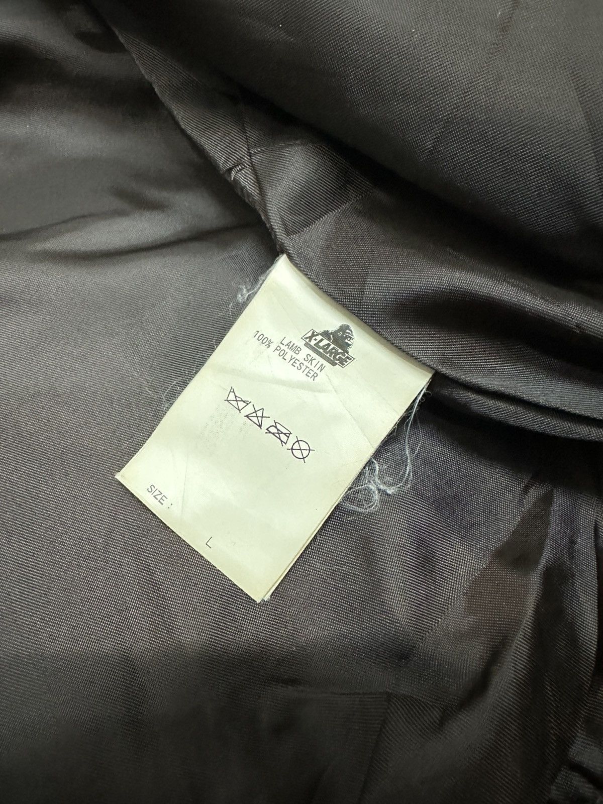 Xlarge X-Large Leather Jacket Monogram Grip Size US L / EU 52-54 / 3 - 10 Thumbnail