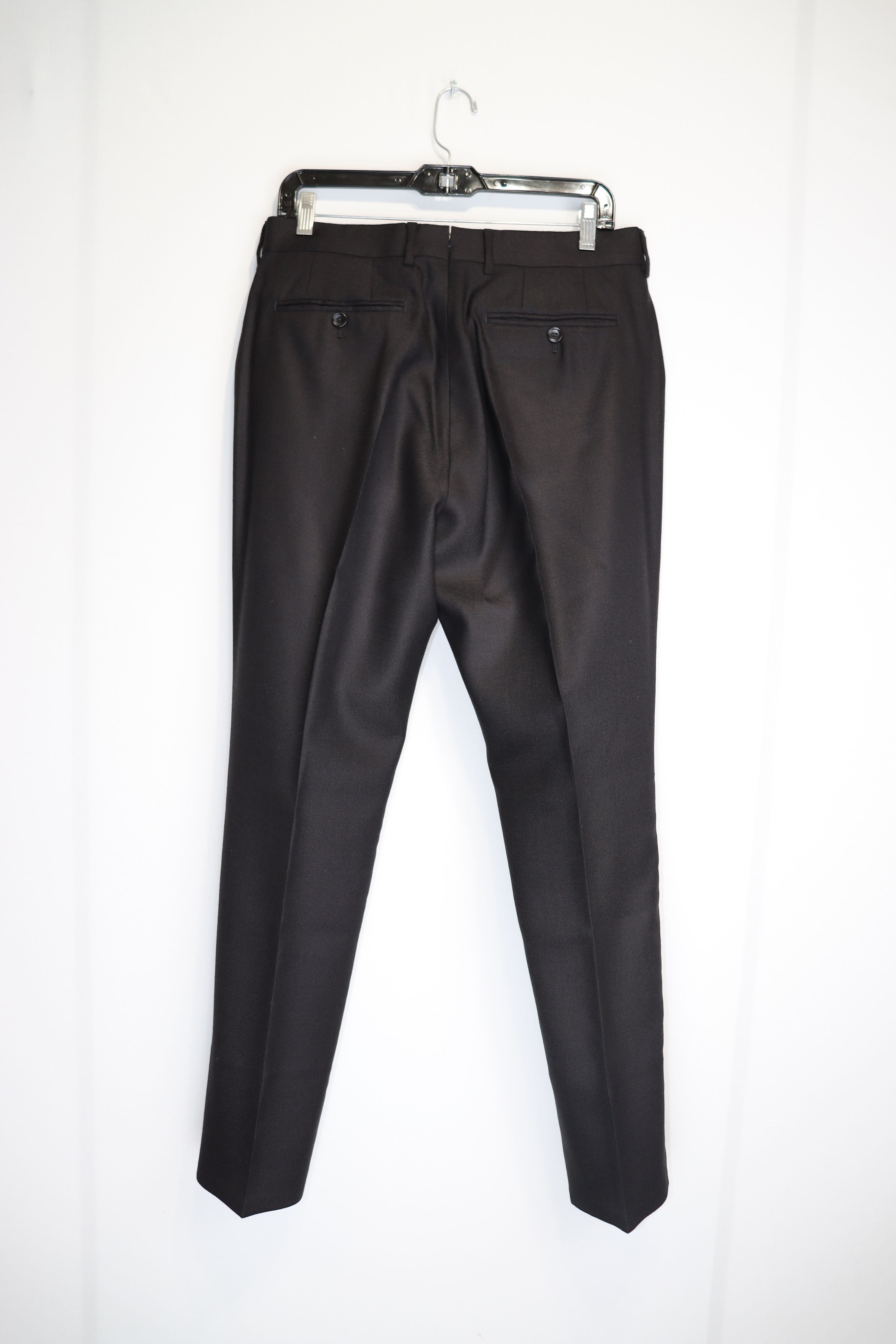 Tom Ford o1rshd1 Evening Pants / Slacks / Formal Trousers in Black Size US 30 / EU 46 - 7 Thumbnail