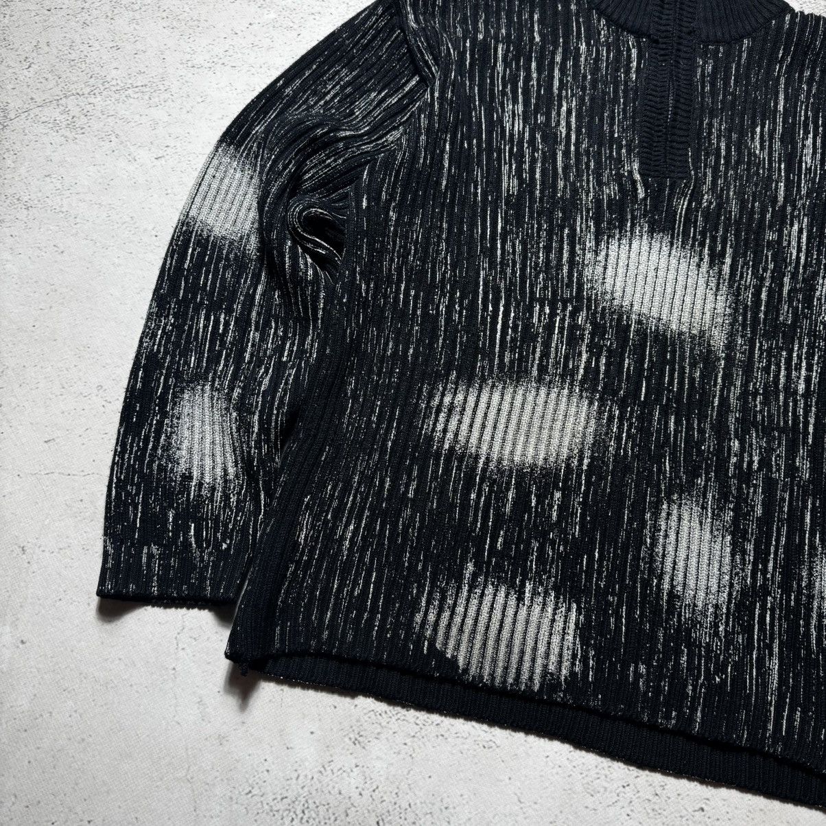 Japanese Brand × Vintage Vintage japanese Avant Garde Chain mail Style sweater y2k Size US L / EU 52-54 / 3 - 3 Thumbnail