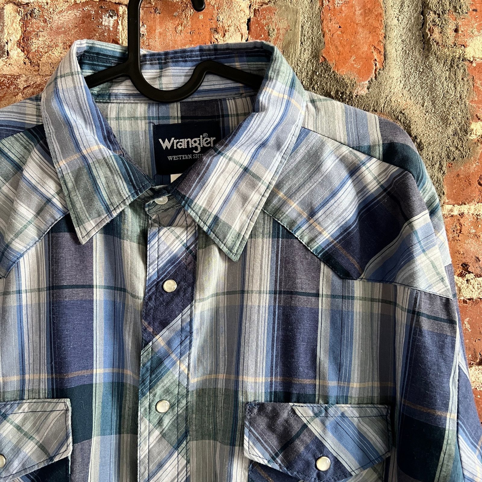 Wrangler Wrangler Men's Pearl Snap Shirt Size XXL 28x32 Size US XXL / EU 58 / 5 - 1 Thumbnail
