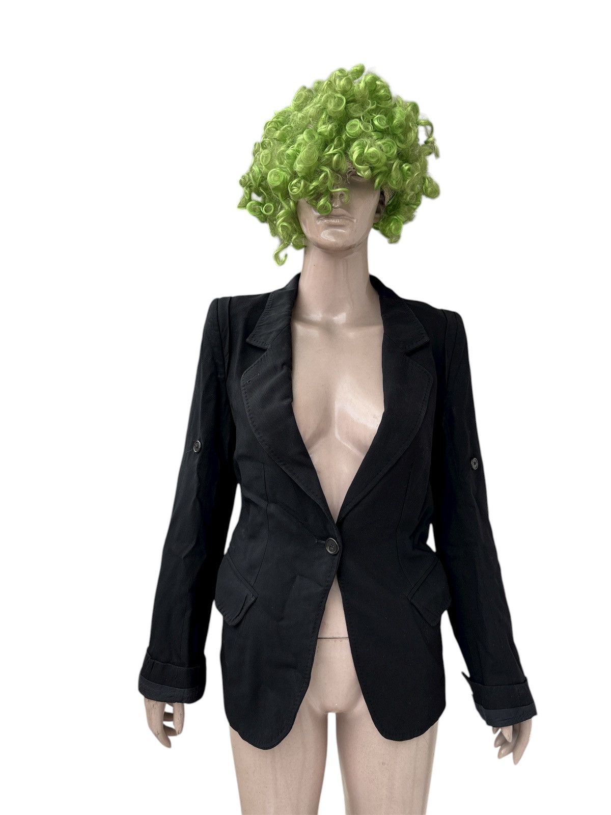 Ann Demeulemeester SS12 Black Blazer Size XS / US 0-2 / IT 36-38 - 2 Thumbnail