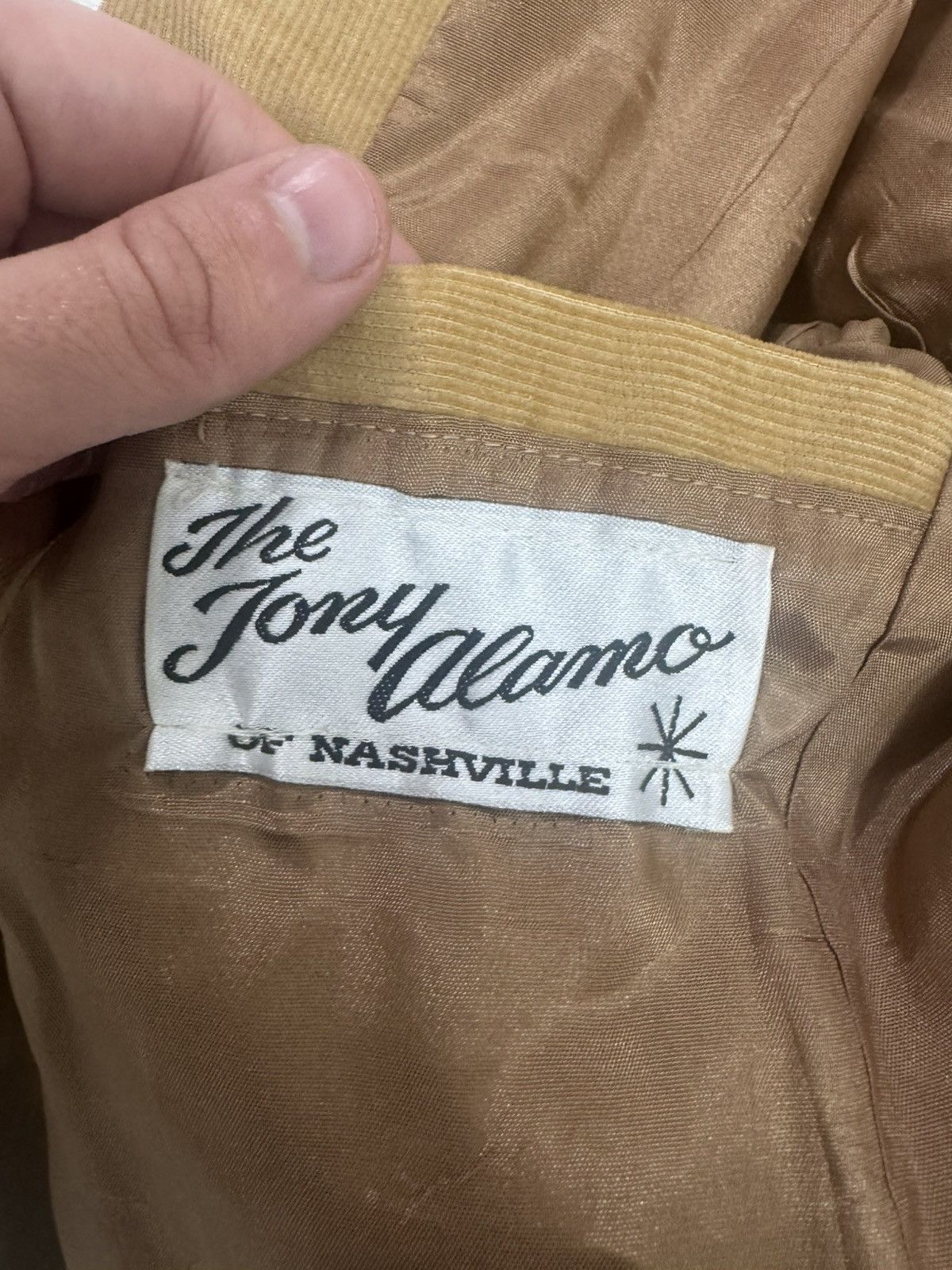 Other Vintage 70s Tony Alamo Corduroy Western Blazer 🤠 Size 40R - 3 Thumbnail