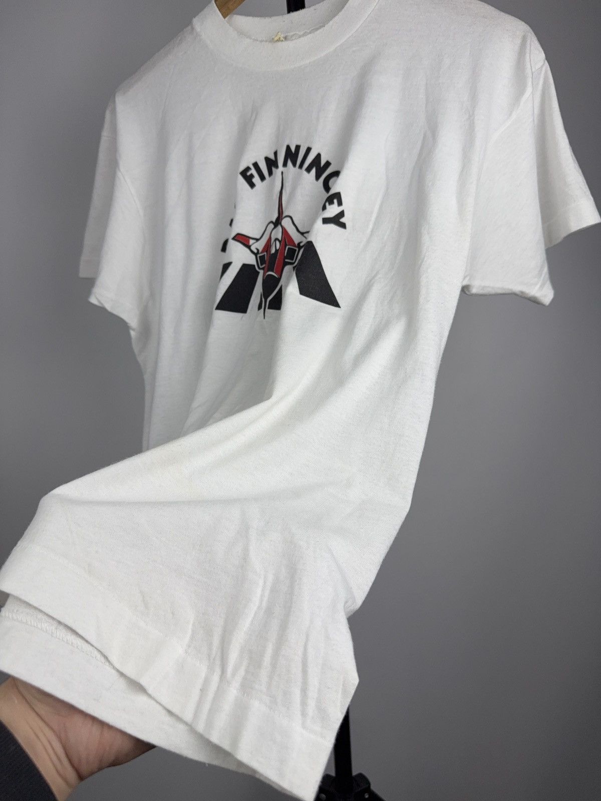 Vintage Vintage RAF Finningley Aviation T-Shirt 90s Screen Stars Size US M / EU 48-50 / 2 - 11 Thumbnail