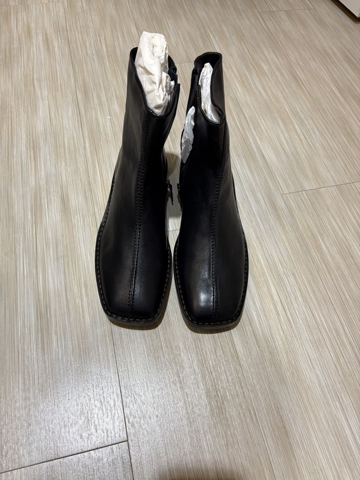 Lemaire Piped Zipped Boots Footwear