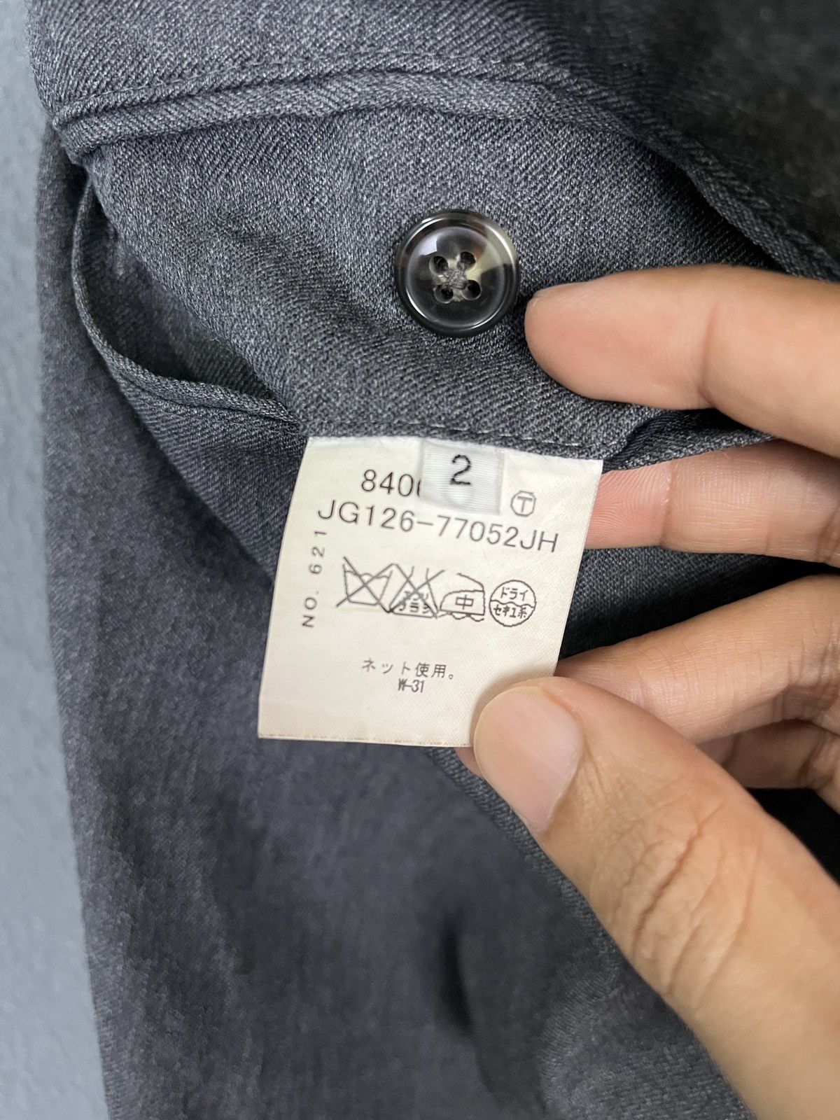 Boycott × Japanese Brand Boycott Double Waisted Trouser Pant Size US 32 / EU 48 - 6 Thumbnail