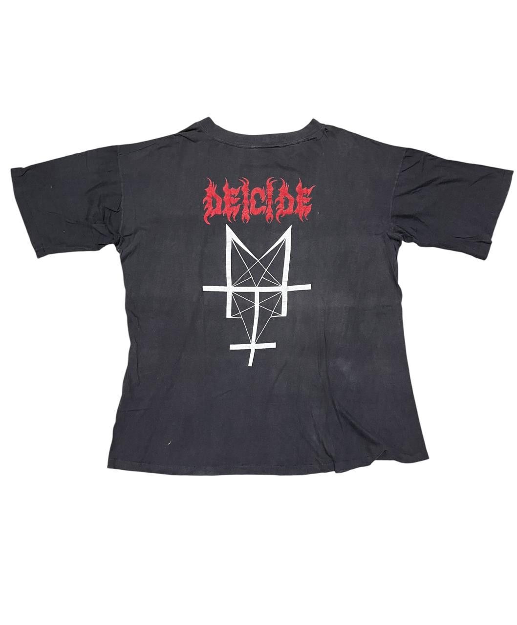 Band Tees Vintage Deicide 1990s Death metal tees Size US XL / EU 56 / 4 - 6 Thumbnail