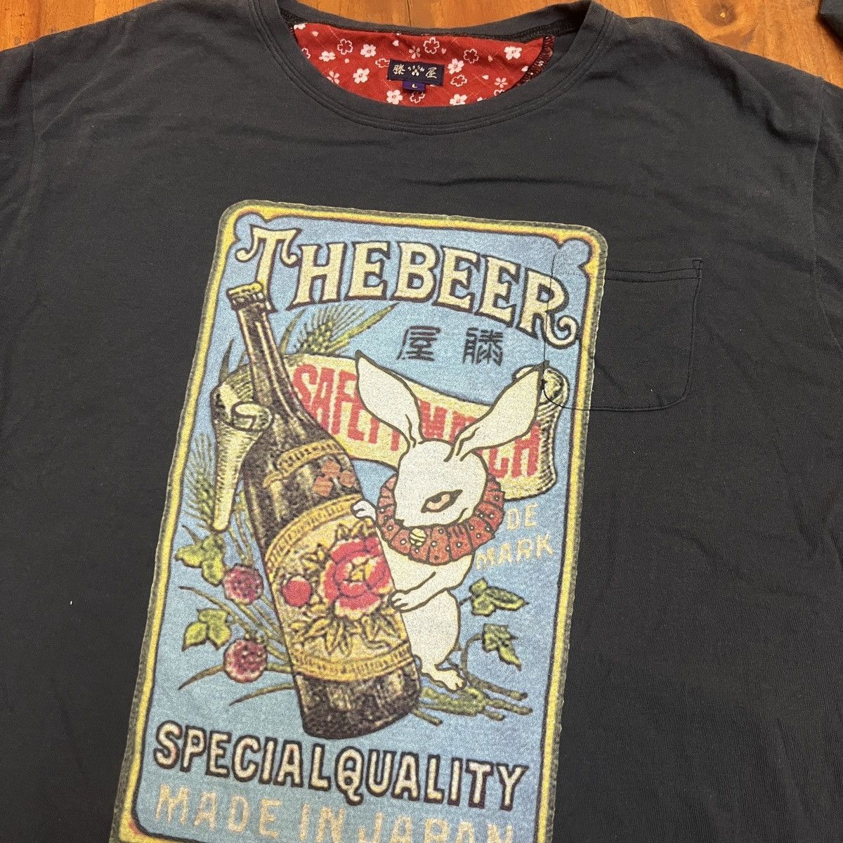 Japanese Brand Fucking Rabbit The Beer Japanese Brand Inspired Size US L / EU 52-54 / 3 - 3 Thumbnail