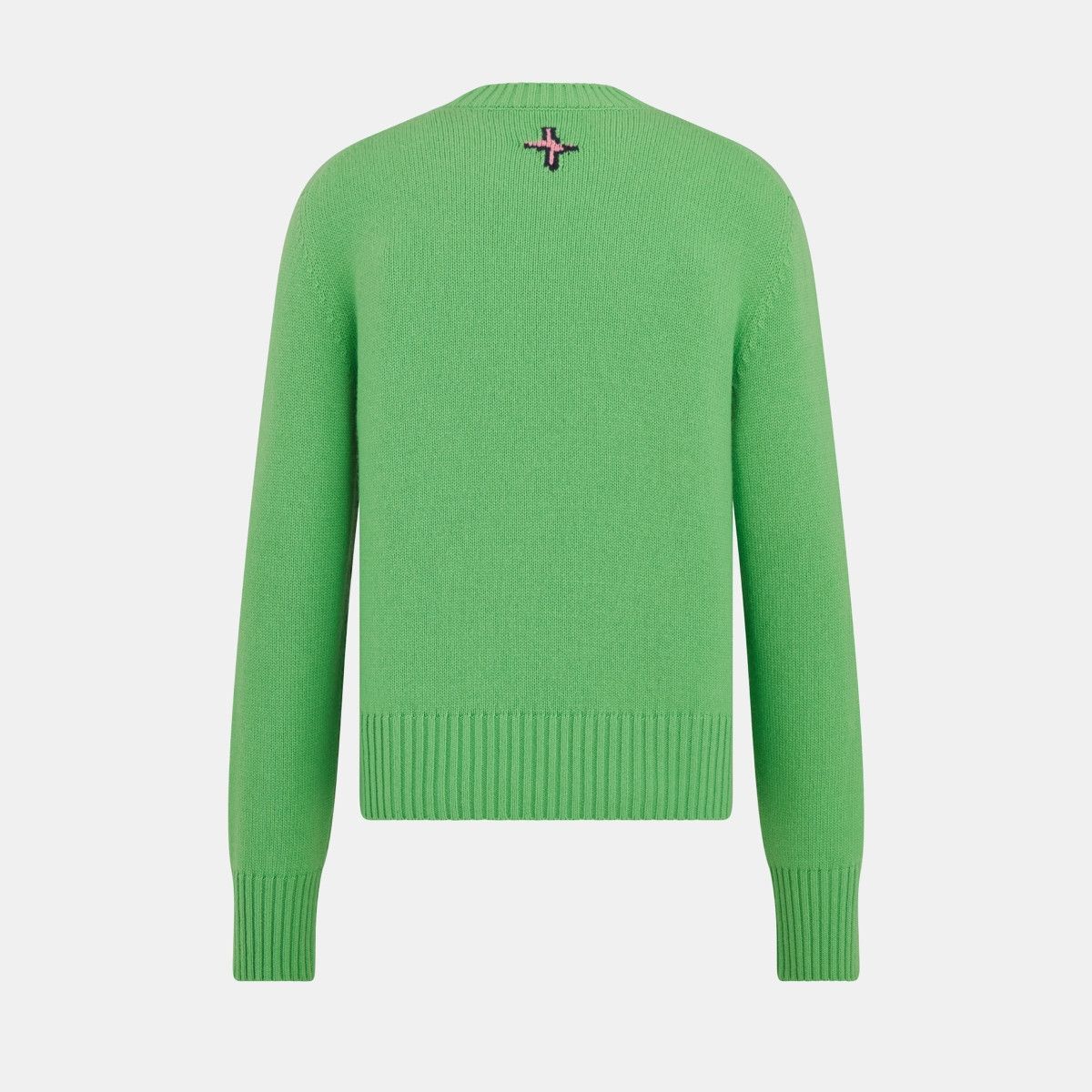 Dior o1bcso1str0326 Sweater in Green Virgin Size US XL / EU 56 / 4 - 2 Thumbnail