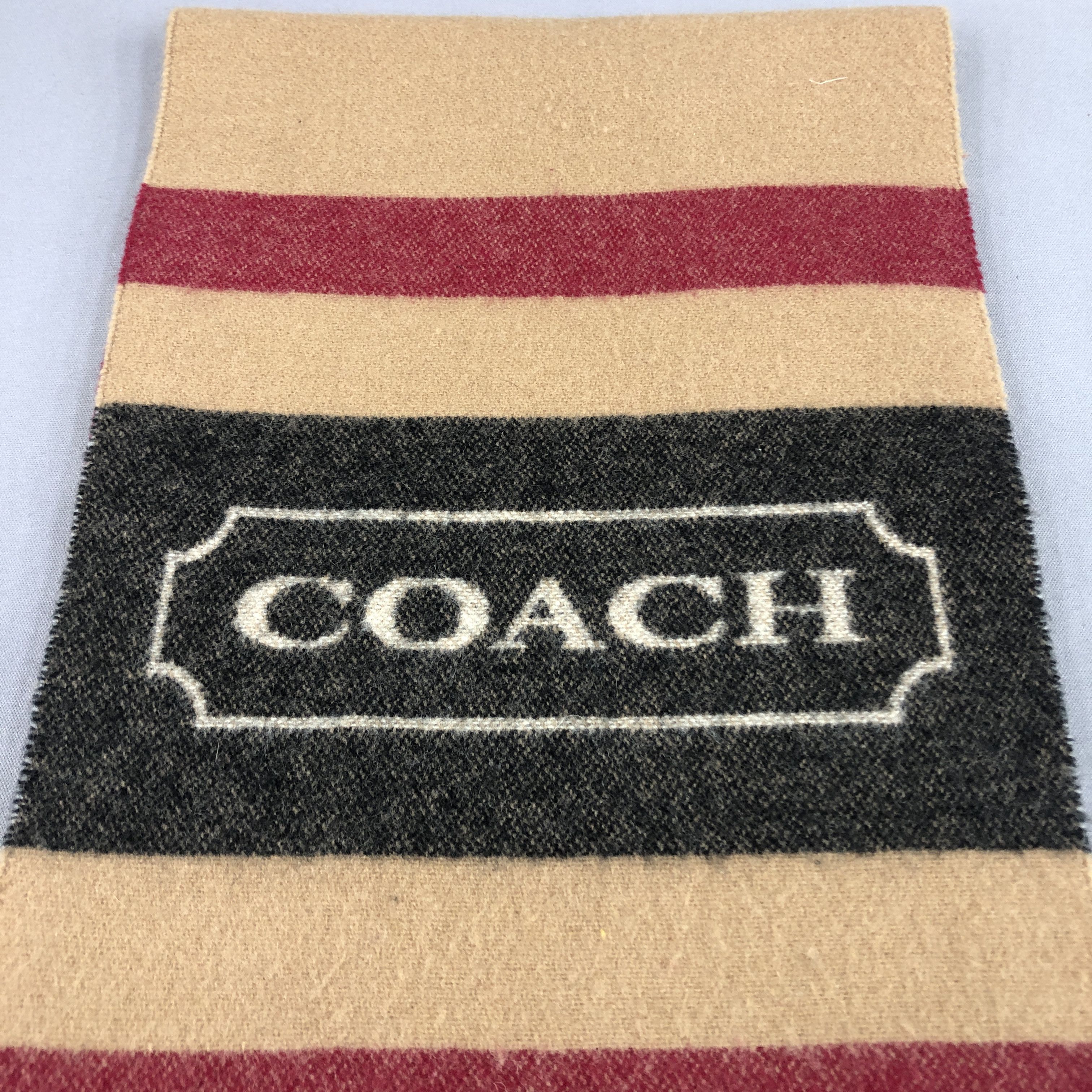 Coach Coach Cashmere Wool Scarf / Muffler / Neckwear Size ONE SIZE - 4 Thumbnail