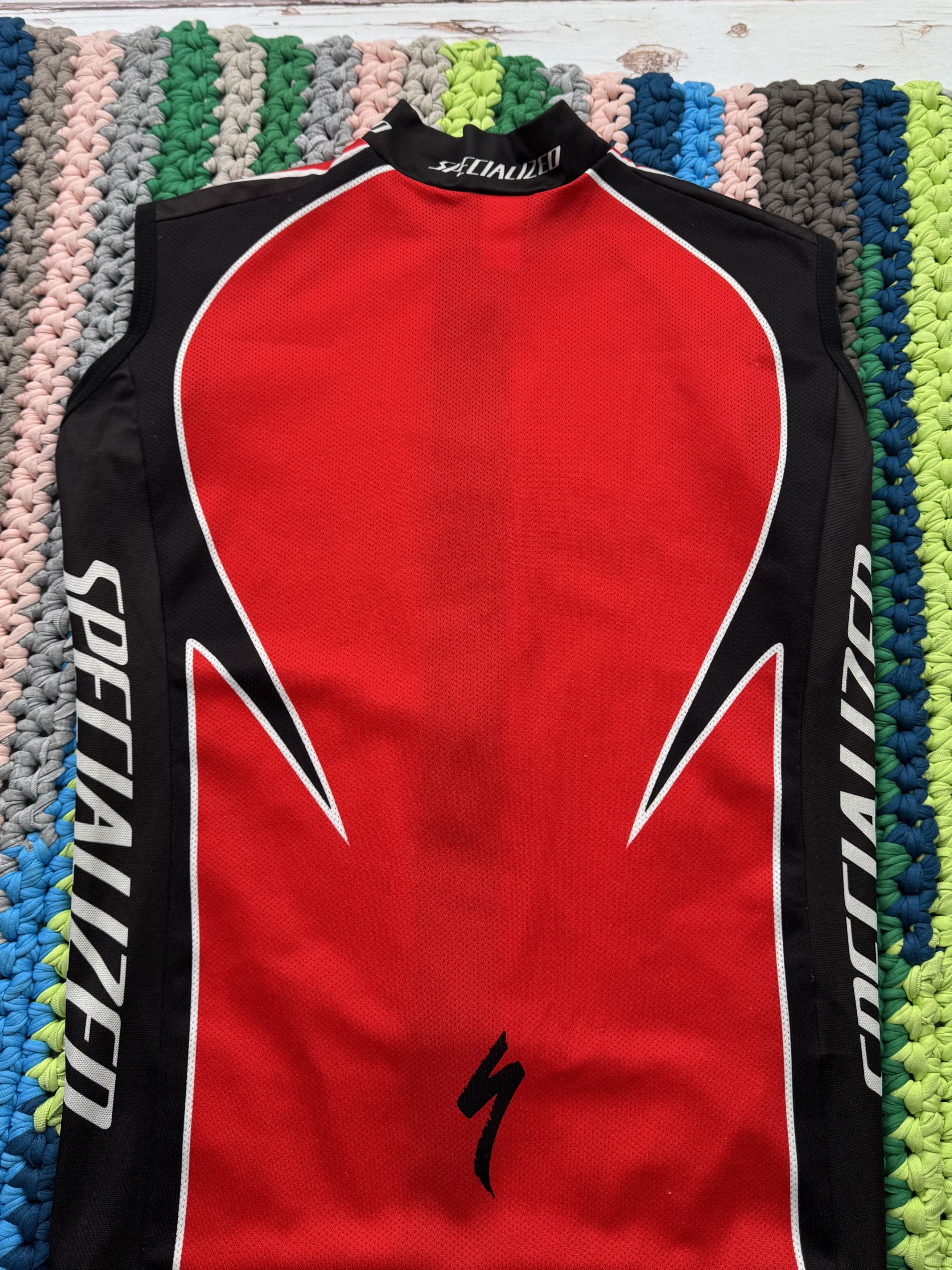 Japanese Brand Specialized Vintage Jersey (V173)(D10) Size US M / EU 48-50 / 2 - 10 Thumbnail
