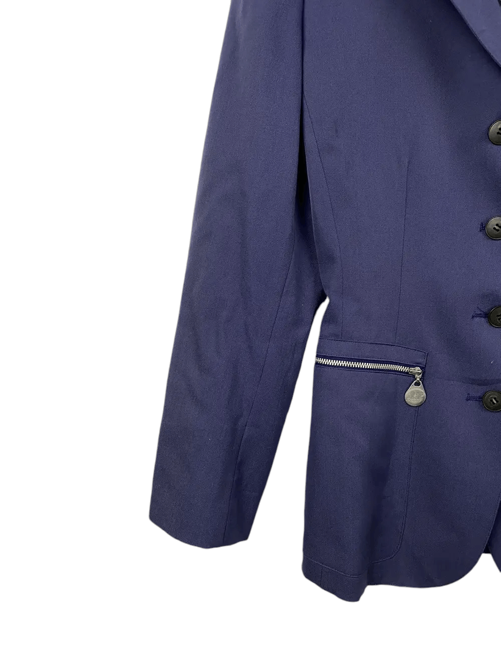 Jean Paul Gaultier Vintage Junior Gaultier Blazer Jacket Purple Size M / US 6-8 / IT 42-44 - 7 Thumbnail