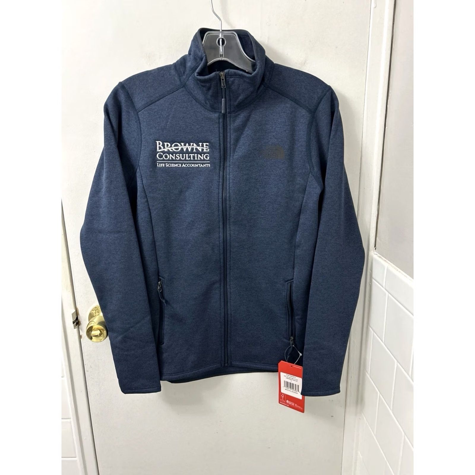 The North Face The North Face Skyline Fleece Jacket Womens Small Navy Full Zip Pockets L/S NWT Size S / US 4 / IT 40 - 2 Thumbnail