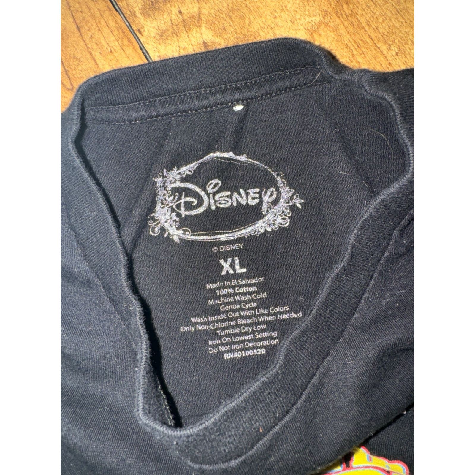 Disney Disney T-Shirt Men XL Black Alice And Wonderland Tea Party 22x27 Size US XL / EU 56 / 4 - 4 Thumbnail