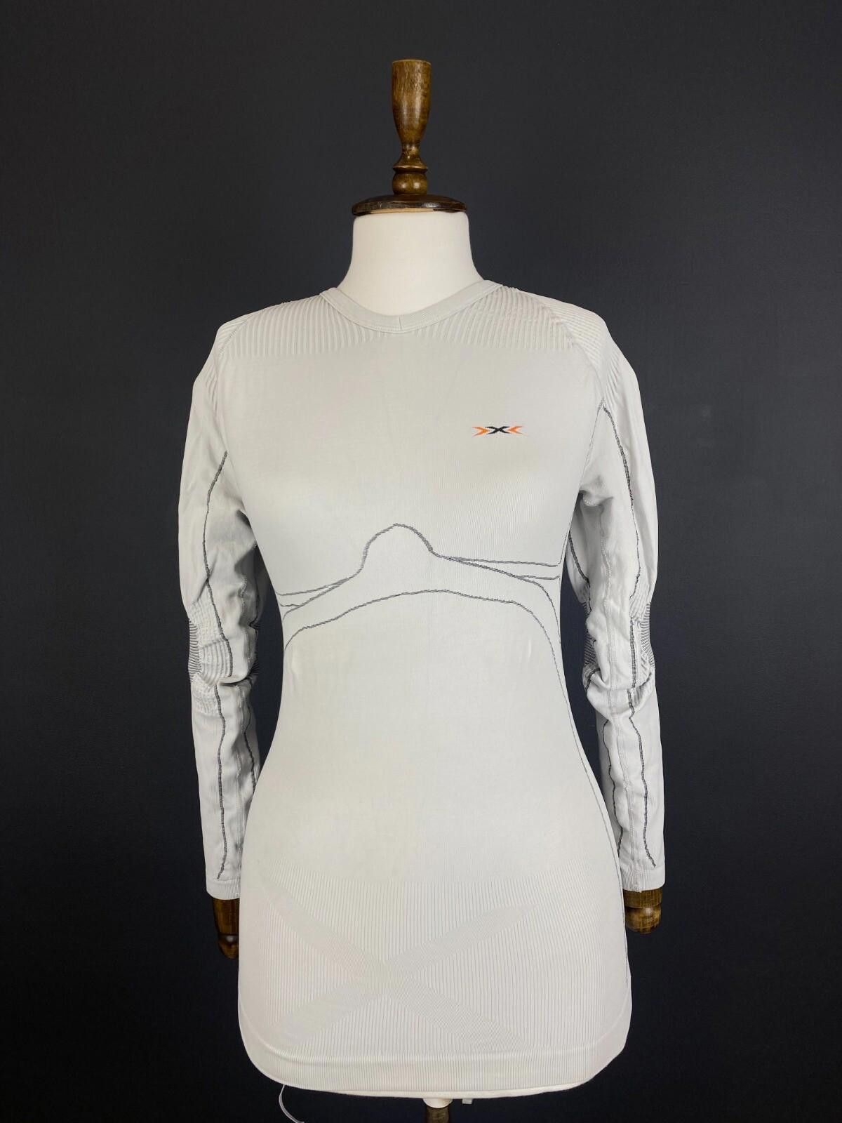 Designer X-Bionic White Long Sleeve Top Jersey Thermo Short Size S/M Size M / US 6-8 / IT 42-44 - 1 Thumbnail
