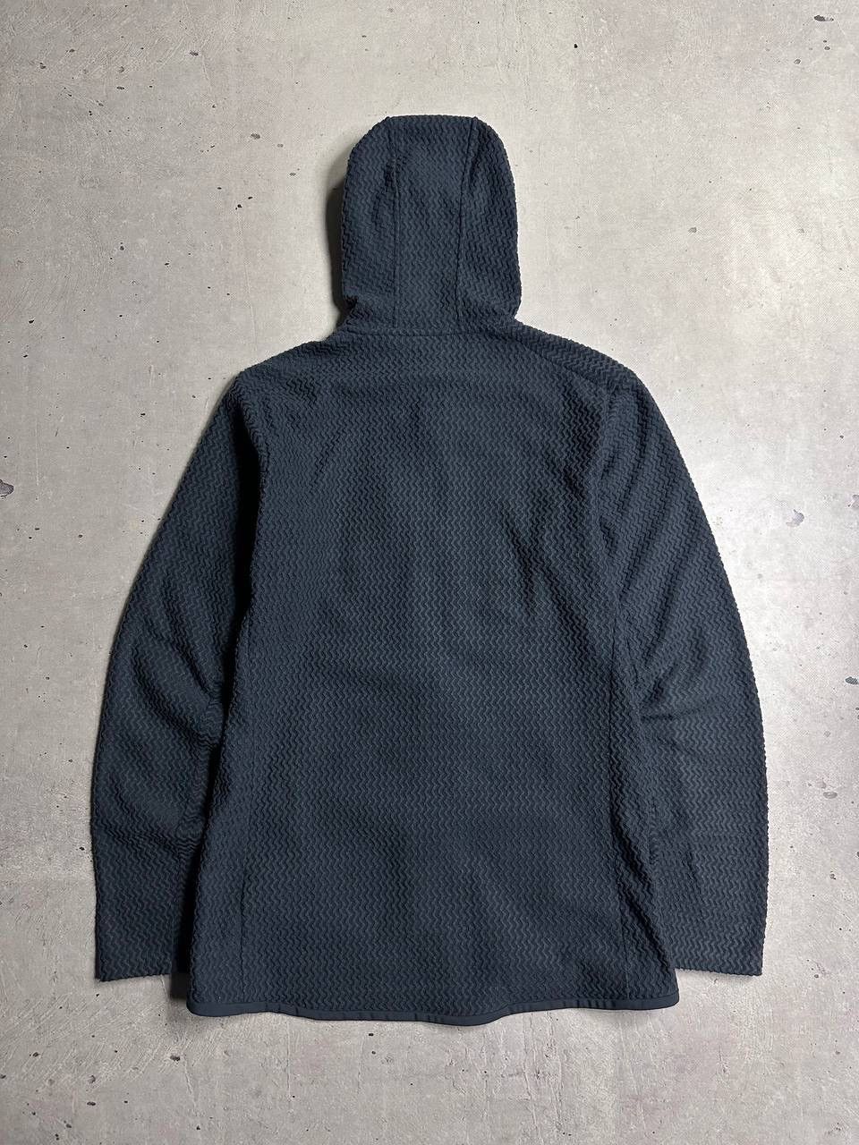 Patagonia Patagonia Women’s Hooded Fleece Jacket Dark Grey Full Zip Size L / US 10 / IT 46 - 7 Thumbnail
