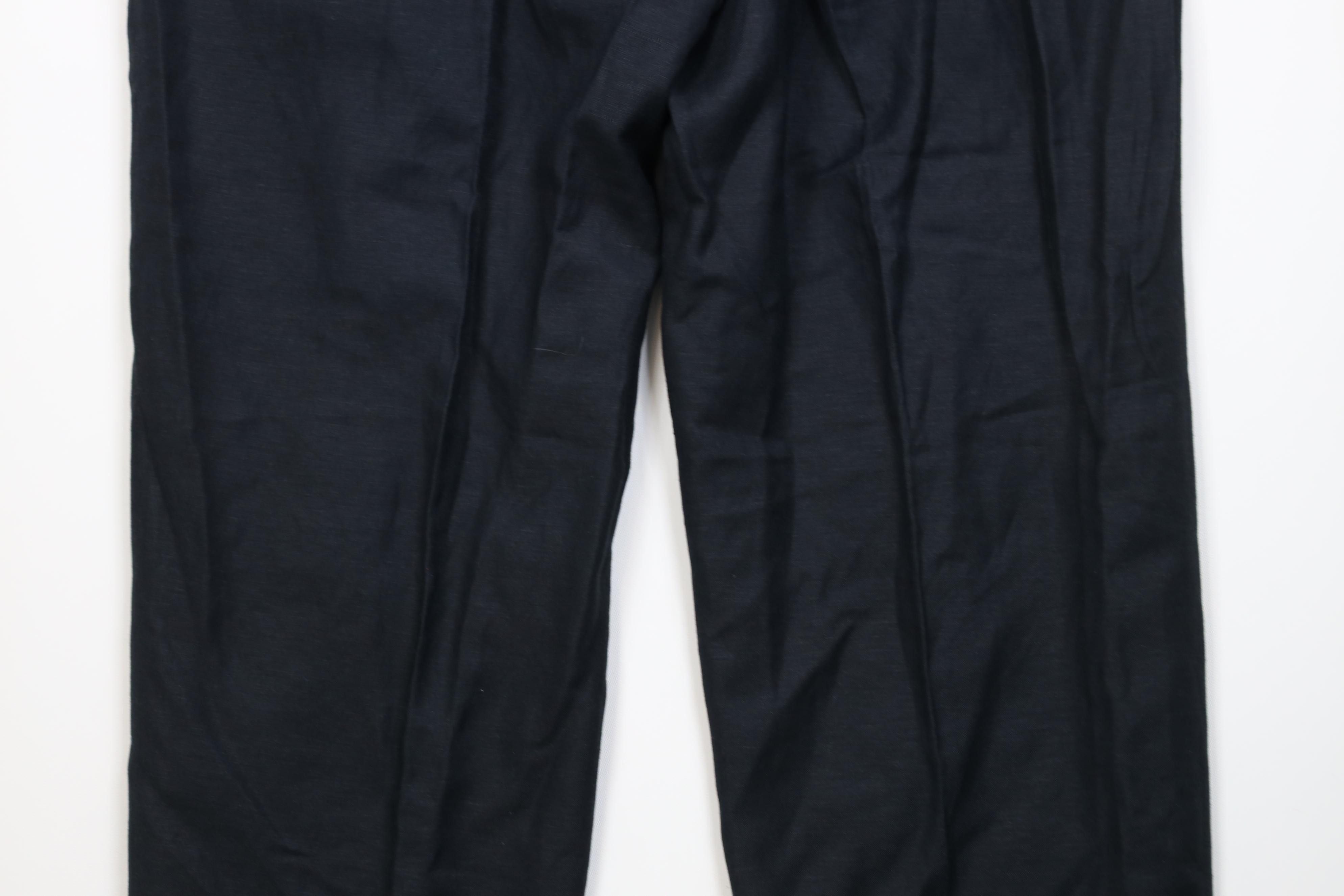 Vintage Vintage 90s Streetwear Gabardine Blend Chino Pants Black Size US 34 / EU 50 - 13 Thumbnail