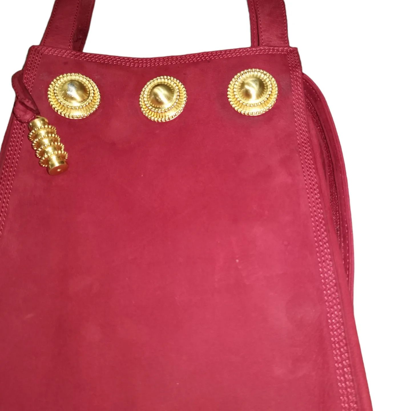Loewe × Vintage Loewe suede shoulder vintage bag Size ONE SIZE - 7 Thumbnail