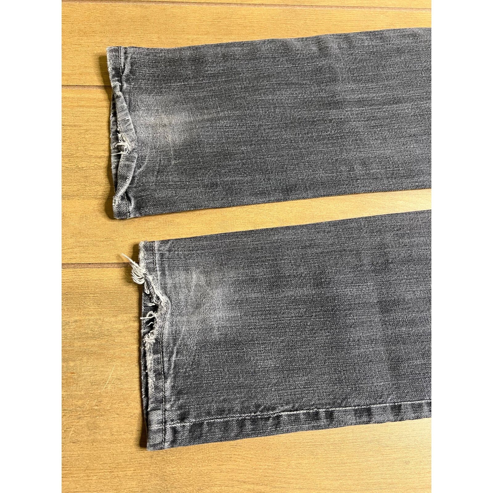 Miss Me MISS ME SKINNY GRAY JEANS RHINESTONE SZ 28 Y2K LOW RISE Size 28" / US 6 / IT 42 - 13 Thumbnail