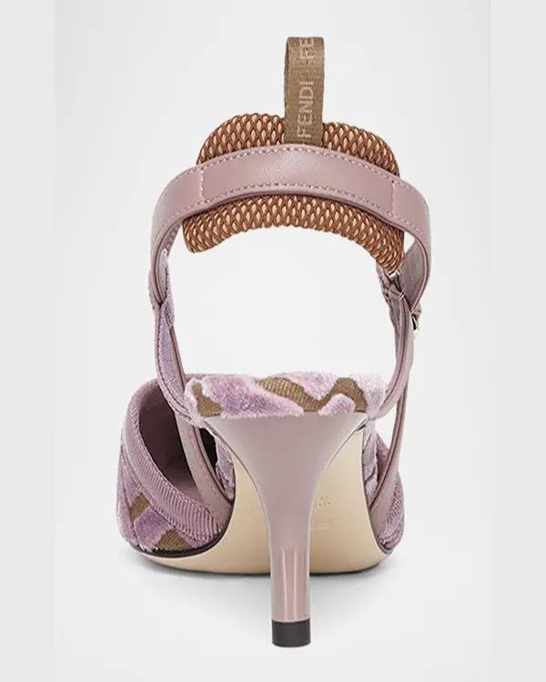 Fendi o1s1wg110825 Colibri Lite Heels in Pink Size US 9 / IT 39 - 2 Thumbnail