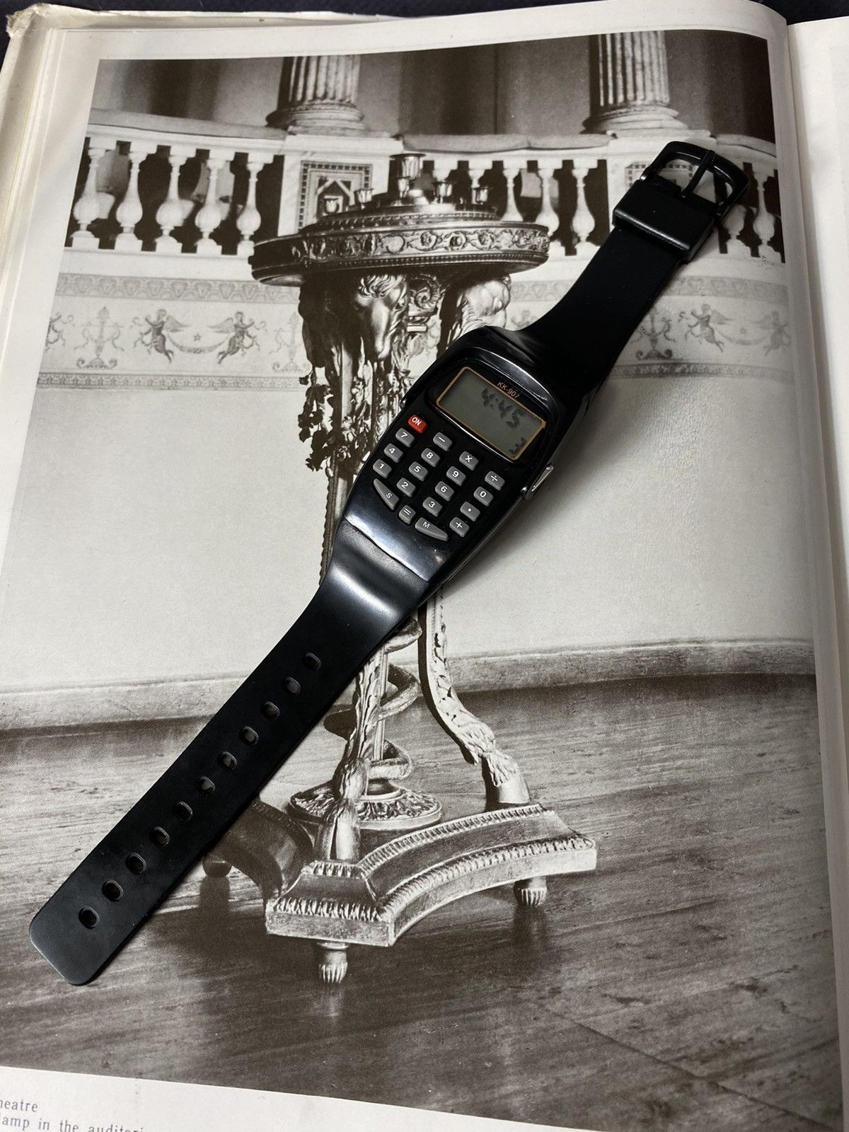 Jewelry Vintage Calculator Watch KK-907 Retro Size ONE SIZE - 6 Thumbnail