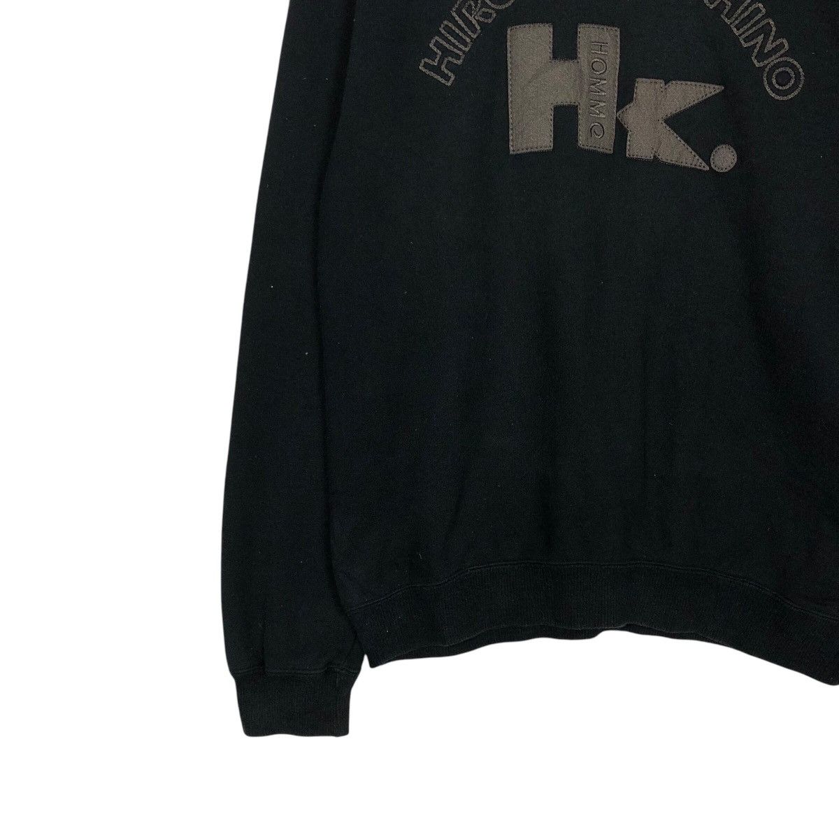 Hiroko Koshino Homme 📌Vintage Sweatshirt Hiroko Koshino Homme Big Logo Size US M / EU 48-50 / 2 - 5 Thumbnail