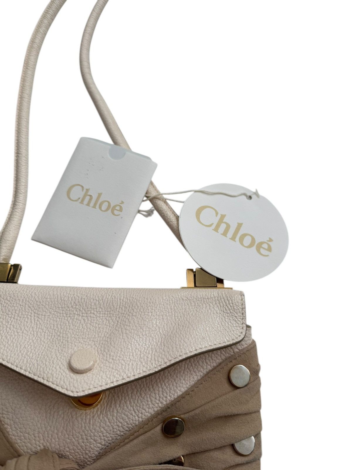 Chloe Studded Suede Bow Bag Size ONE SIZE - 7 Thumbnail