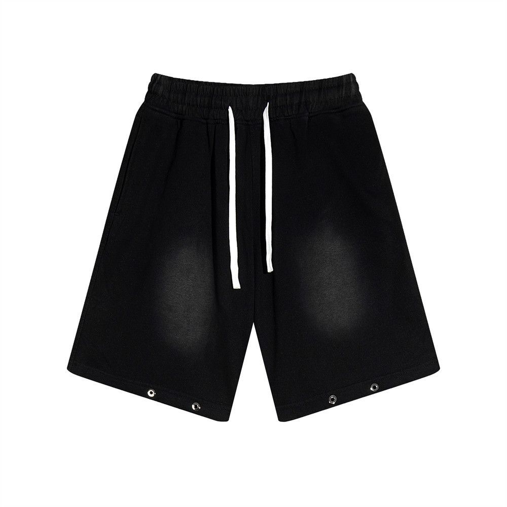 Japanese Brand × Jean Boys hip-hop trend casual spray-painted dirty loose shorts Size US 32 / EU 48 - 1 Thumbnail