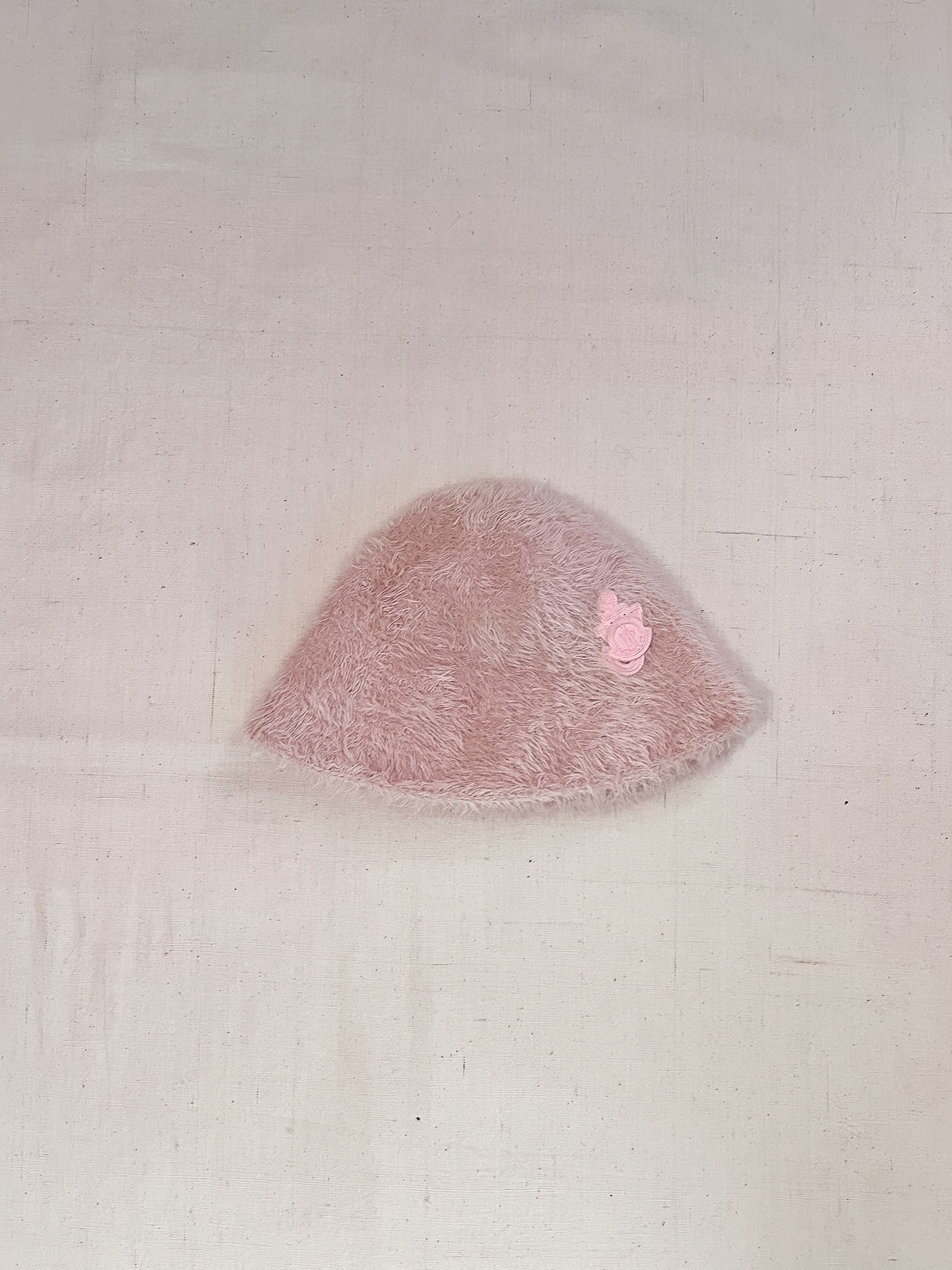 JW Anderson × Moncler Moncler Genius x JW Anderson Pink Fuzzy Hat Size ONE SIZE - 4 Thumbnail