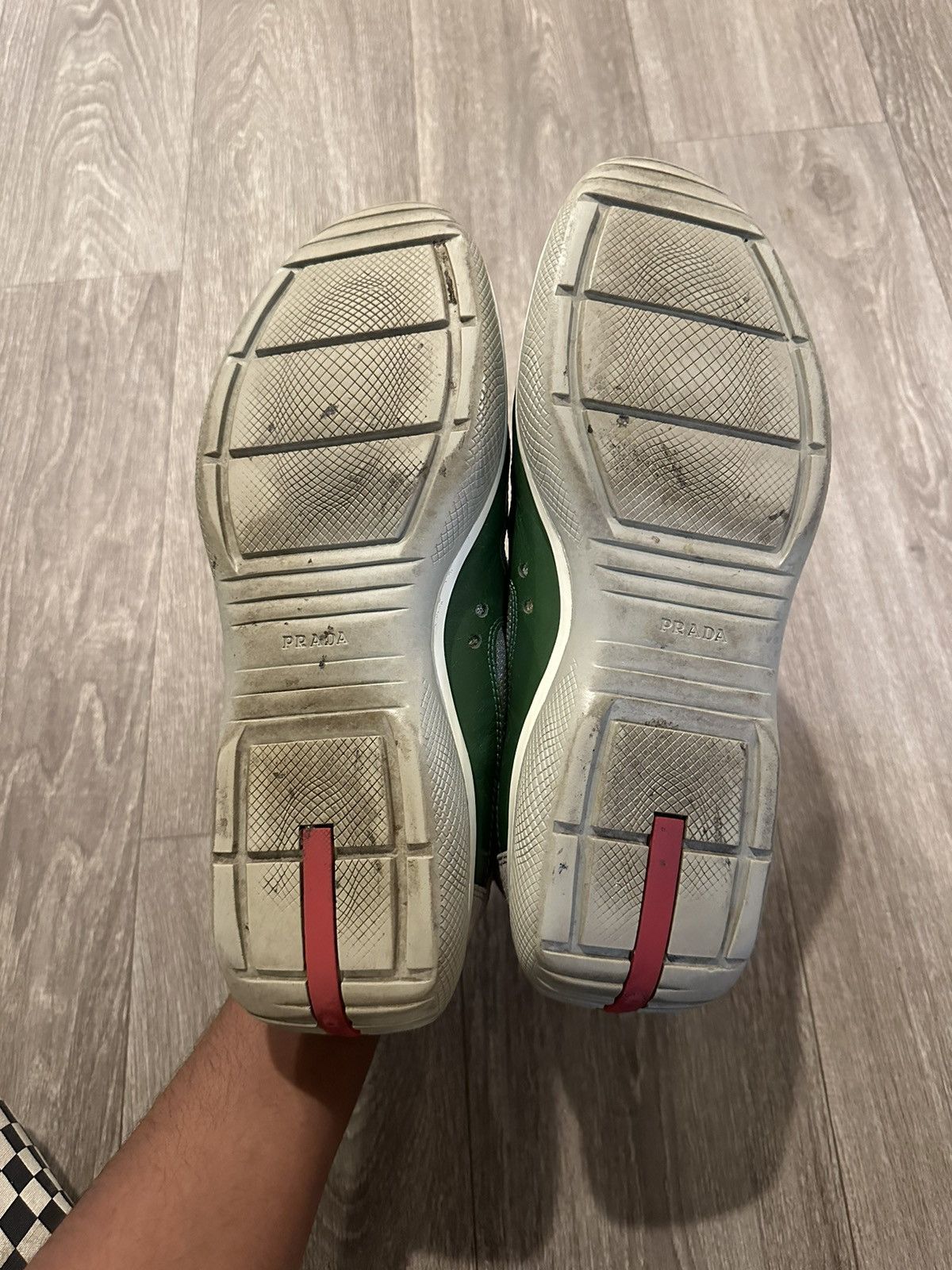 Prada Vintage Green Prada Cups Size US 9 / EU 42 - 5 Thumbnail