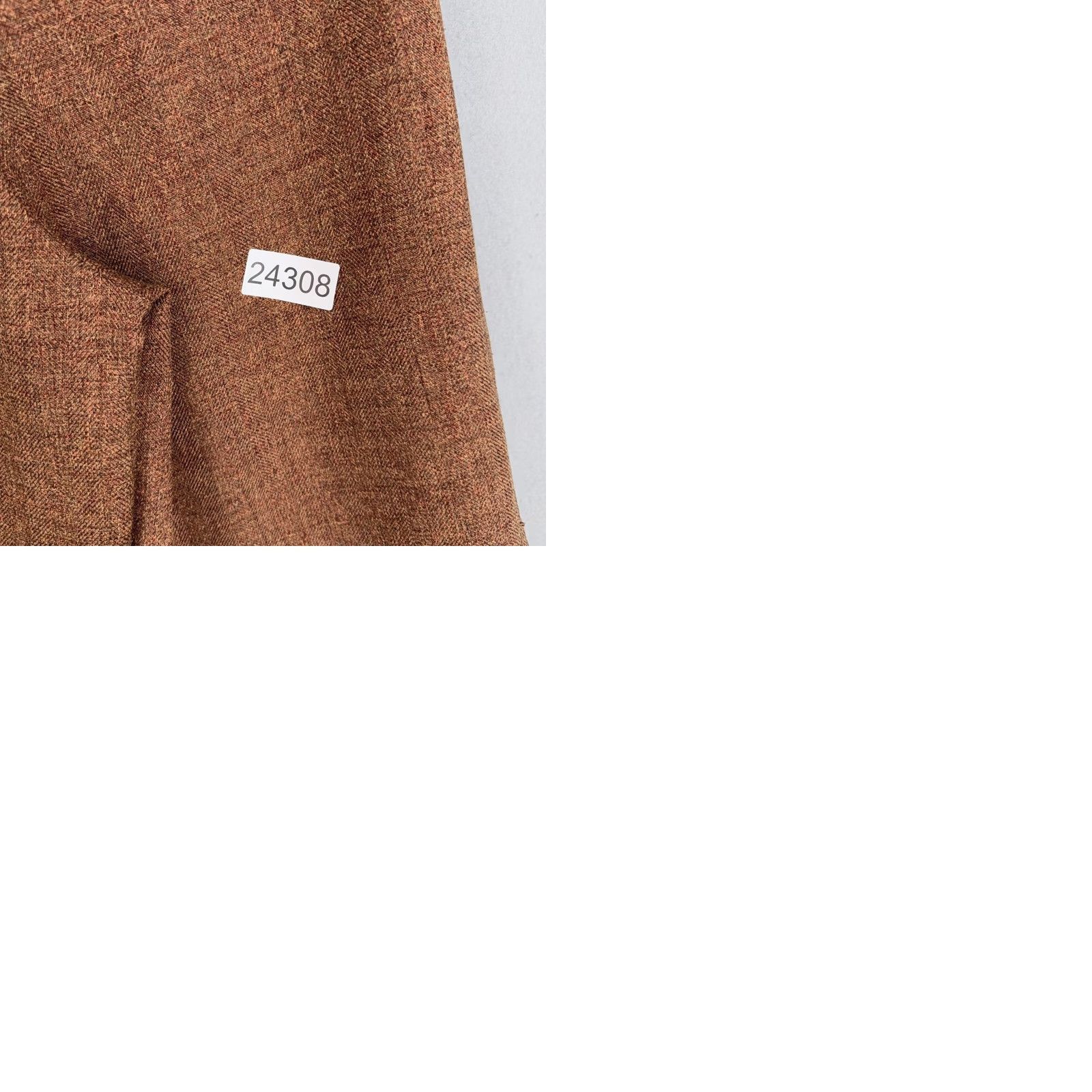 Vintage Spring Street Pants Womens 7 Brown Tweed Herringbone Wide-Leg Capri Casual 80s 90s Womens Size 28" / US 6 / IT 42 - 10 Thumbnail
