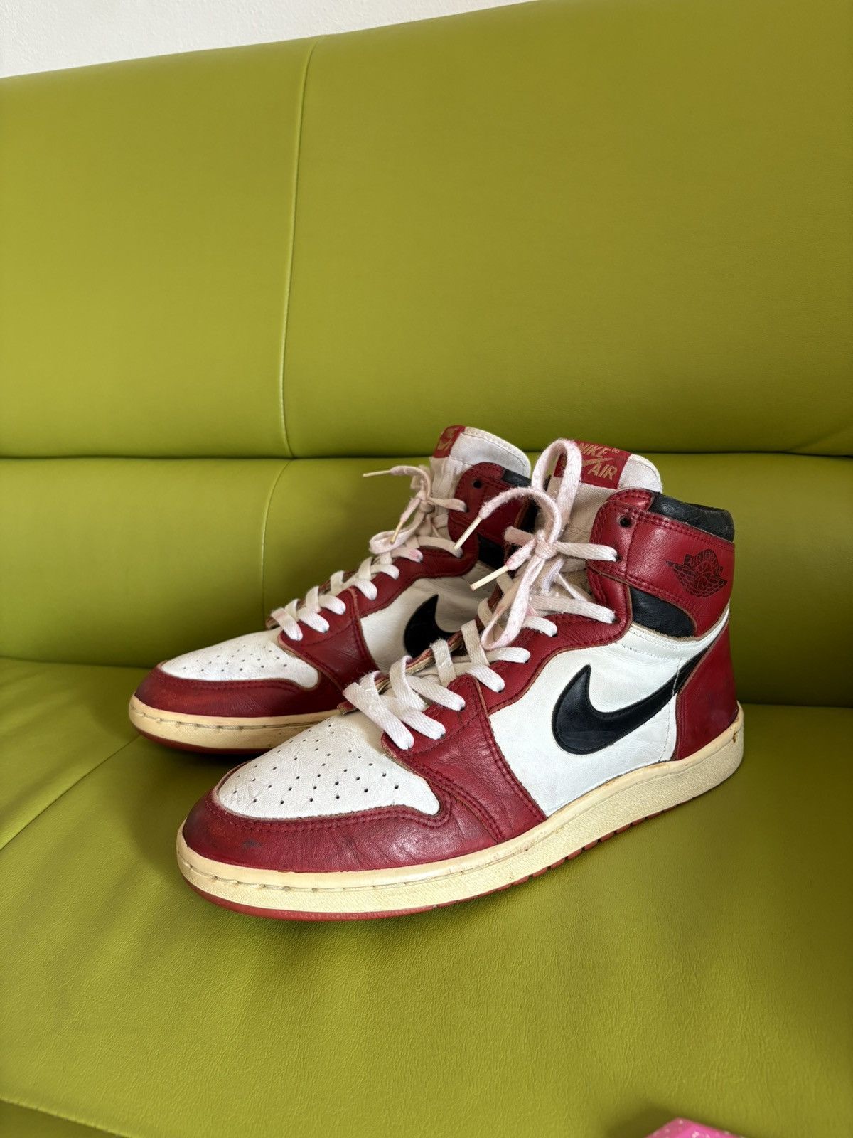 Nike Og 1985’s Nike Air Jordan 1 Chicago “Rare Size US 11 / EU 44 - 6 Thumbnail