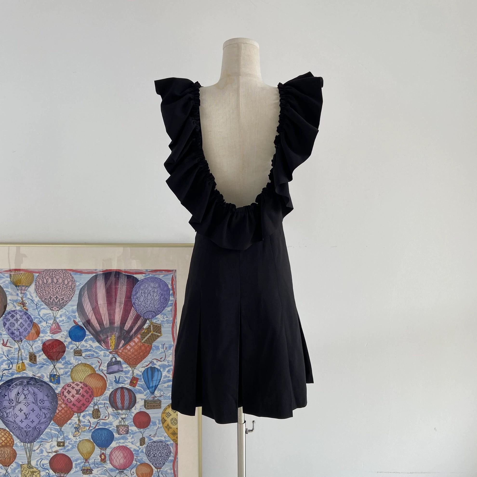 Shushu/Tong Shushu Tong Ruffle Crystal Dress US 6 Size M / US 6-8 / IT 42-44 - 2 Thumbnail