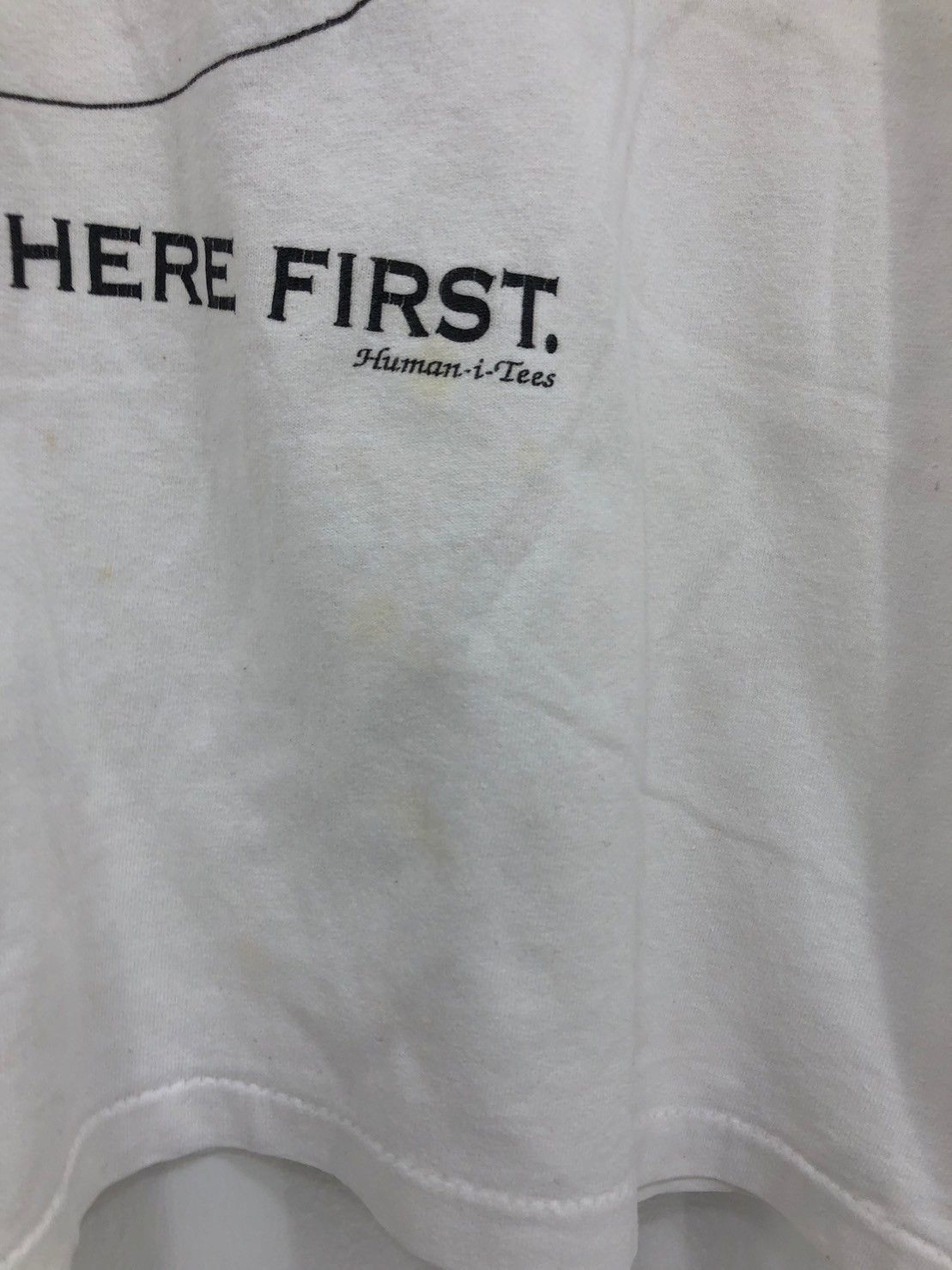 Vintage Vintage 90's Earth Day They Were Here First Animals wts01 Size US XL / EU 56 / 4 - 4 Thumbnail